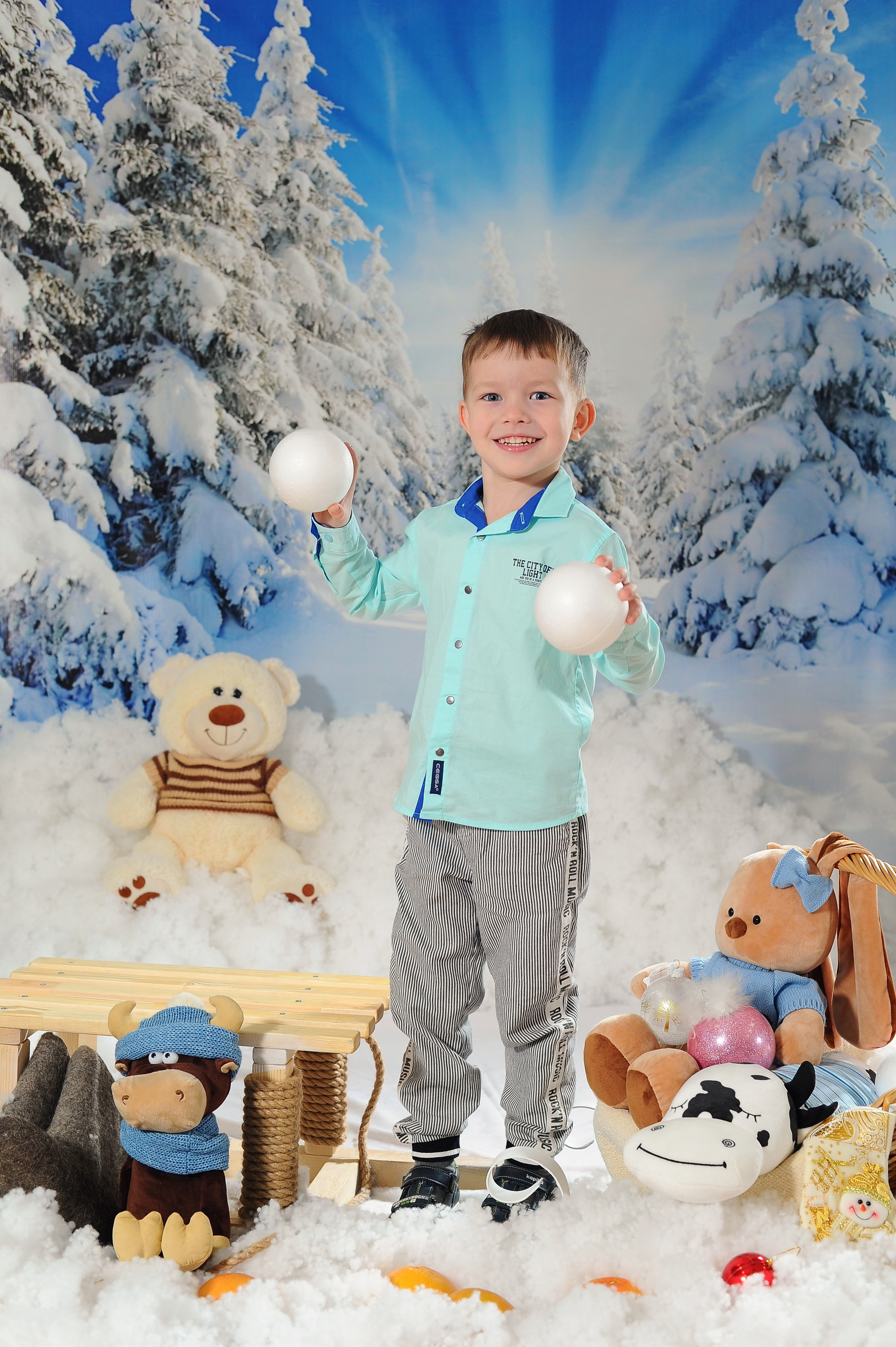 Новогодний лес