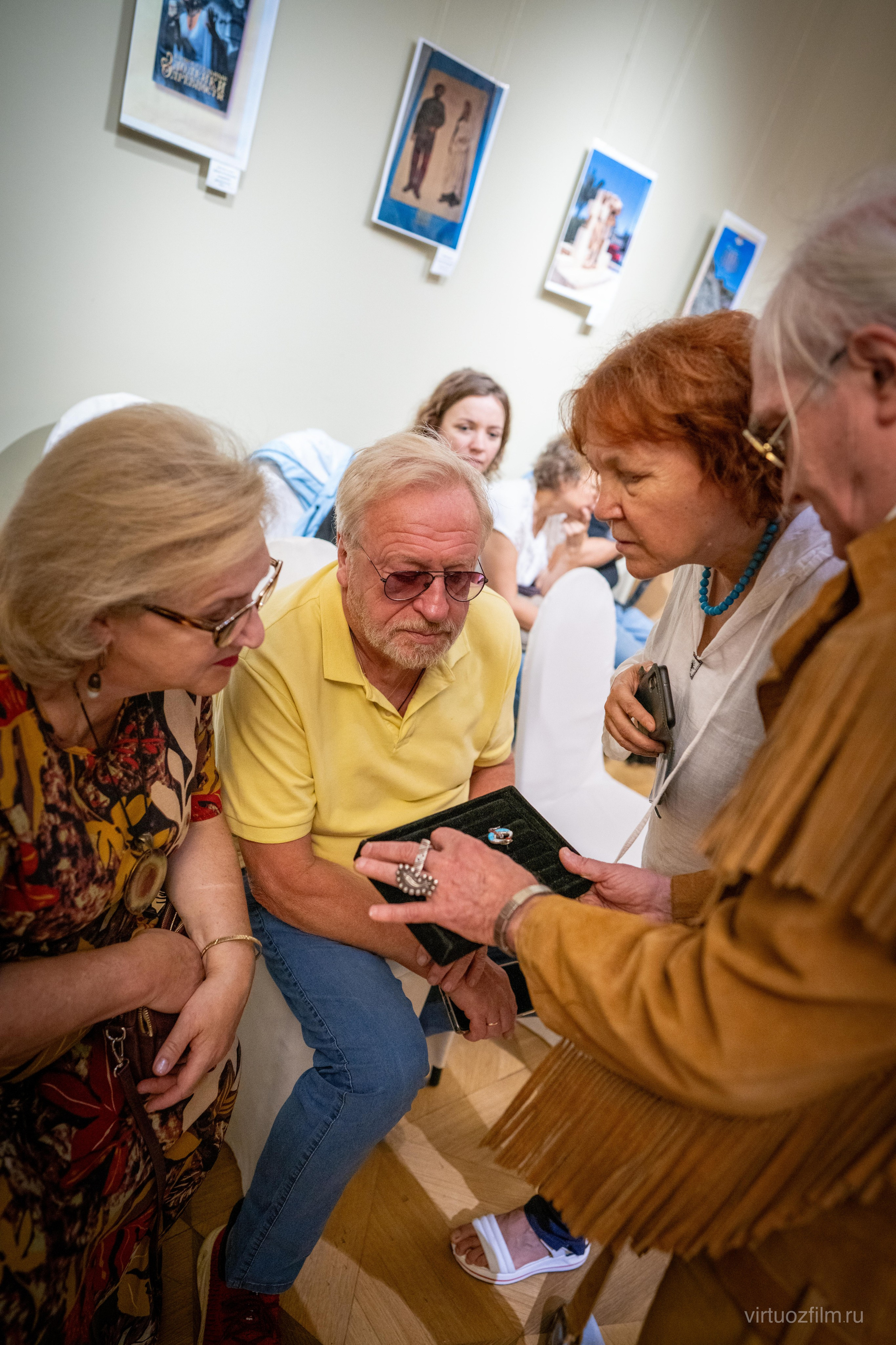 Встреча с писателем и путешественником Андрэ Ролланом