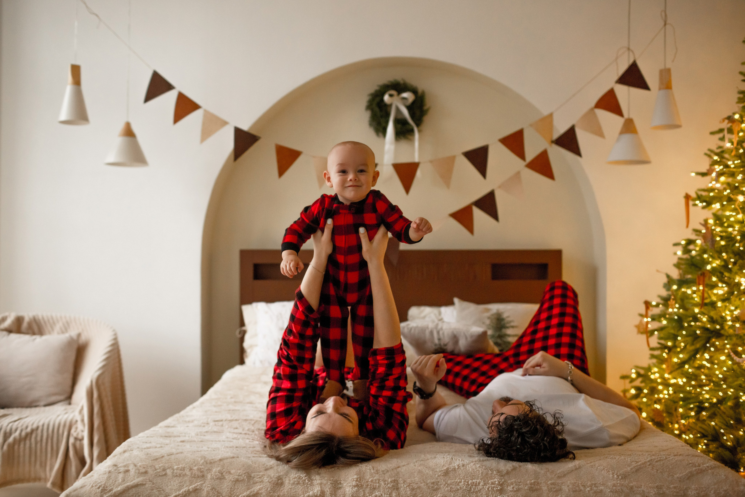 Семейная новогодняя фотосессия. Свадебный фотограф Кирилл Белый