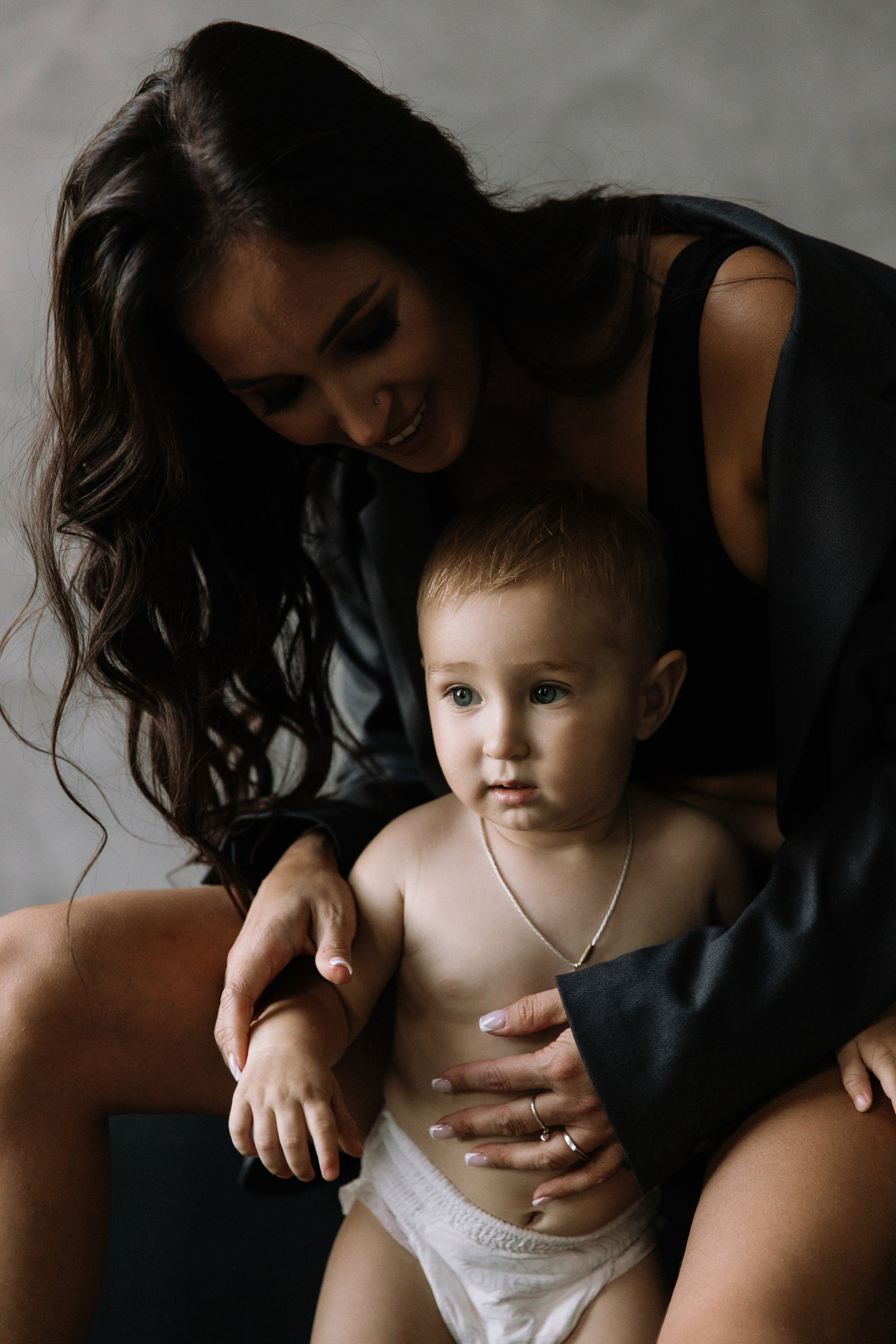 Мама Наташа и сынуля Фим. Фотограф Катя Трусова