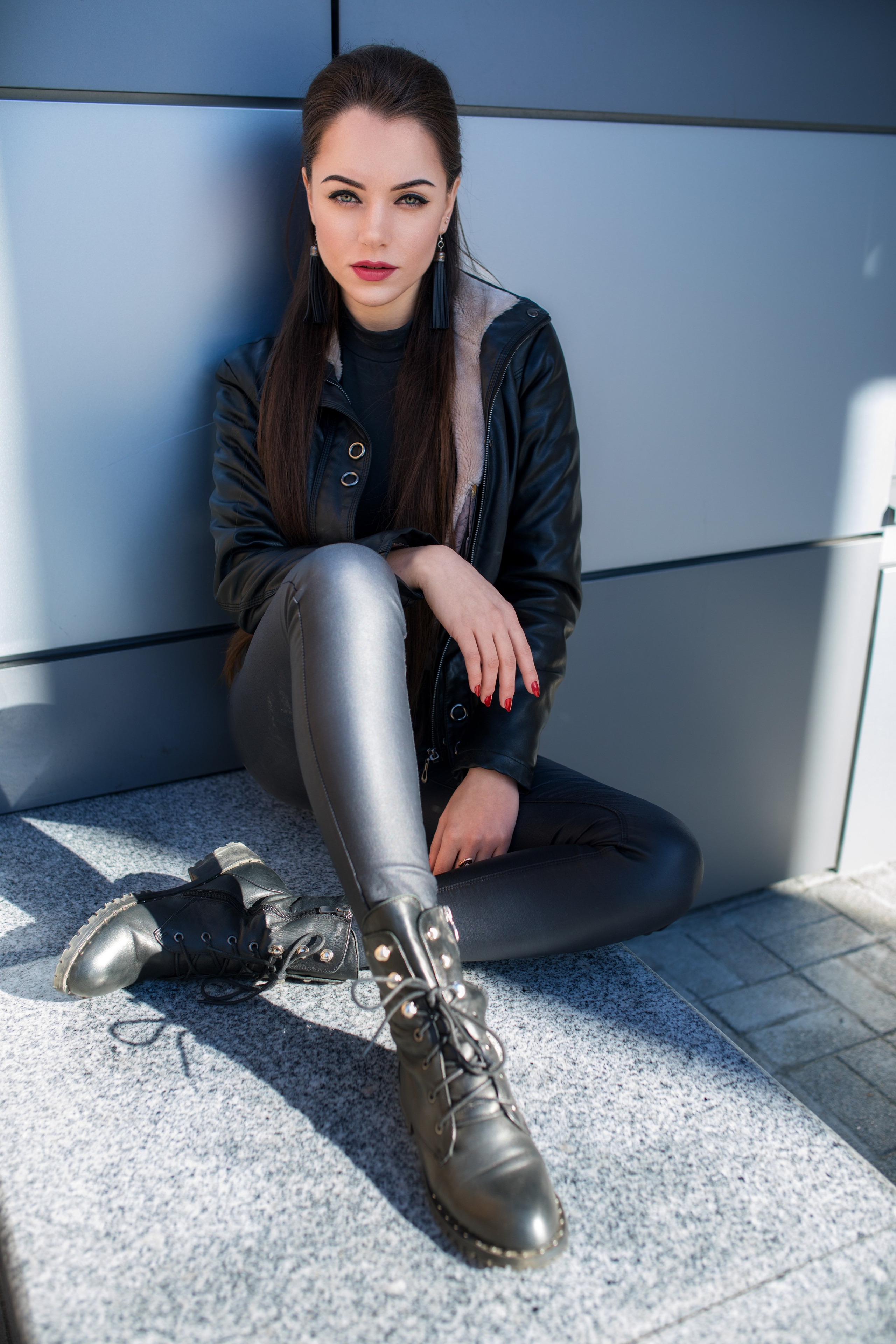 Весенняя съемка с Екатериной в парке и на улицах города для «себя»