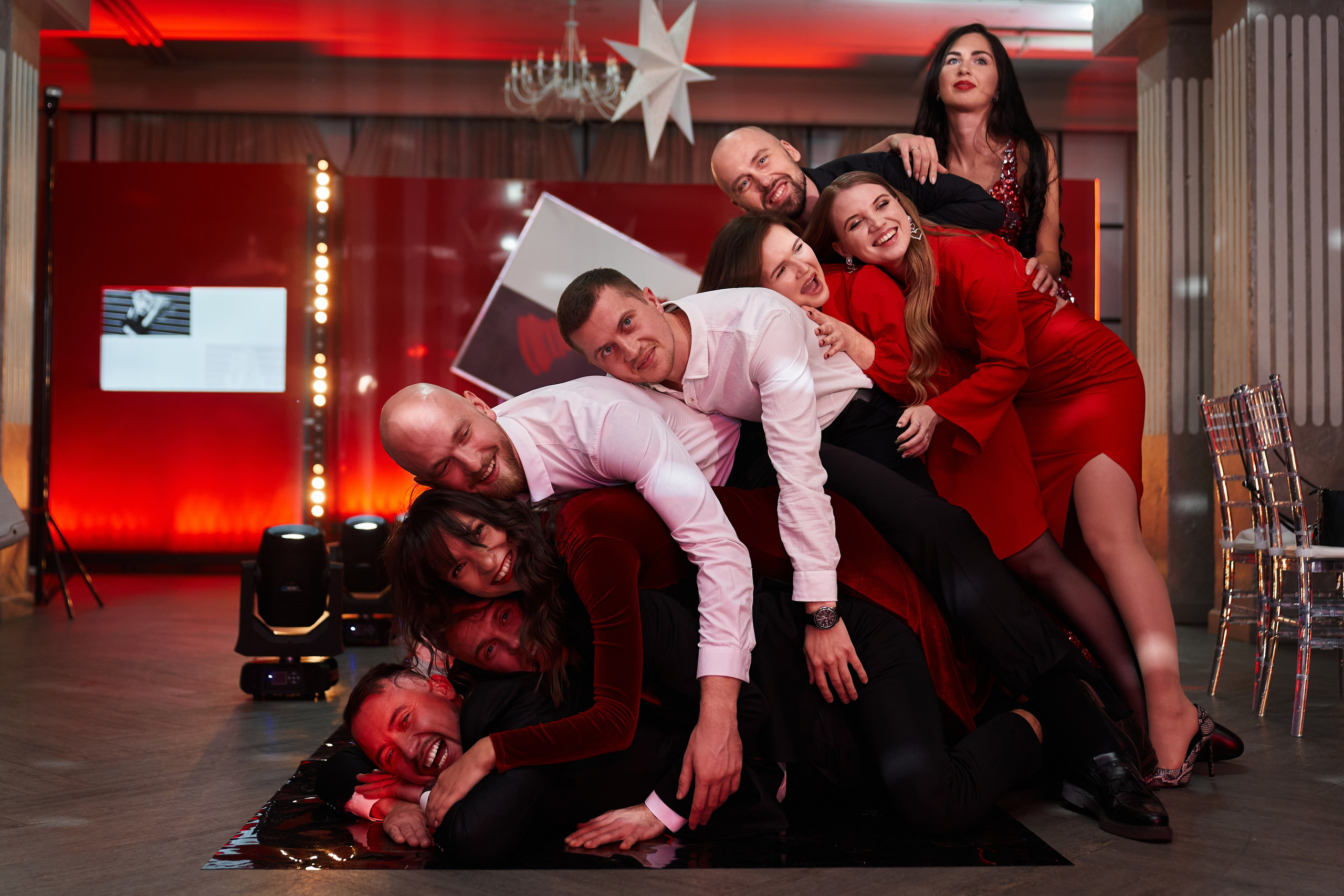 Фотосессия креативная друзей