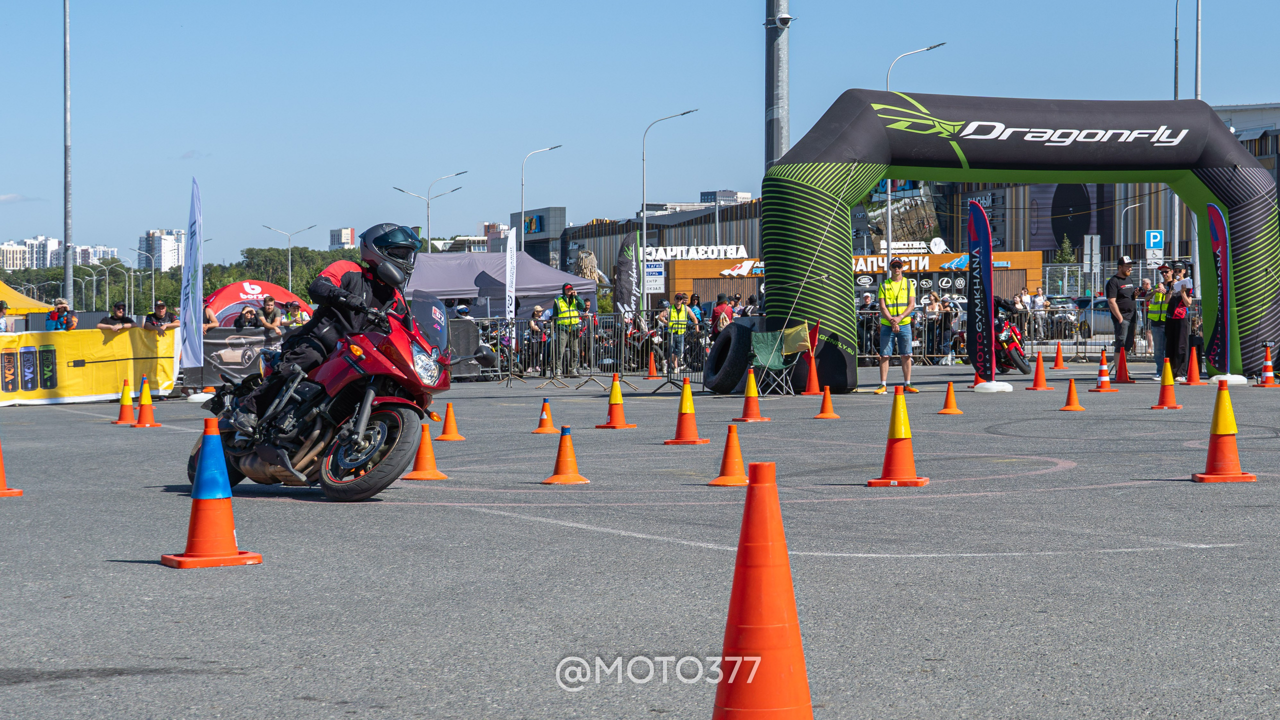 Motogymkhana CUP 1 Ekat 2025. Moto377