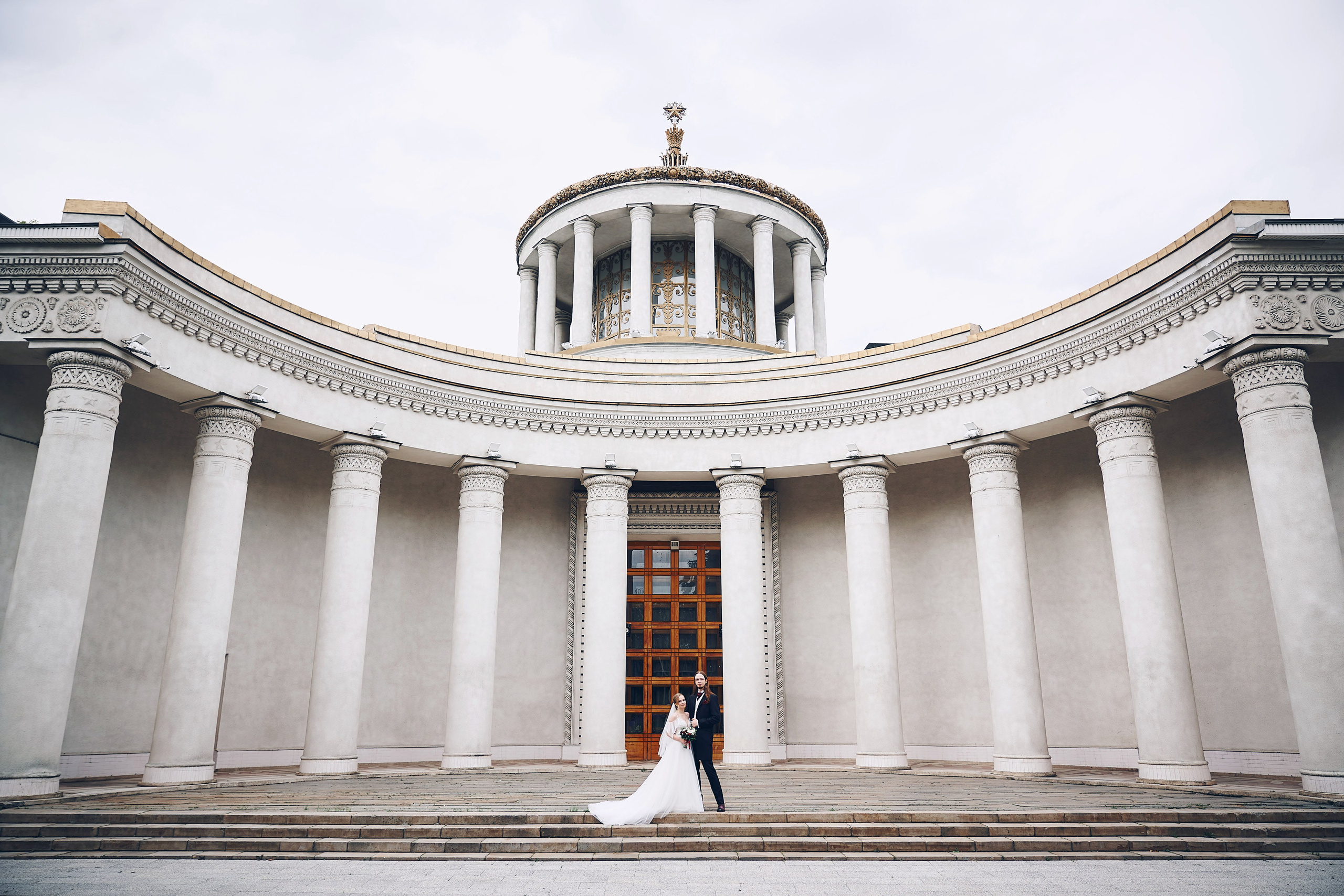Свадебная Фотосессия и роспись на ВДНХ, Илья и Дарья