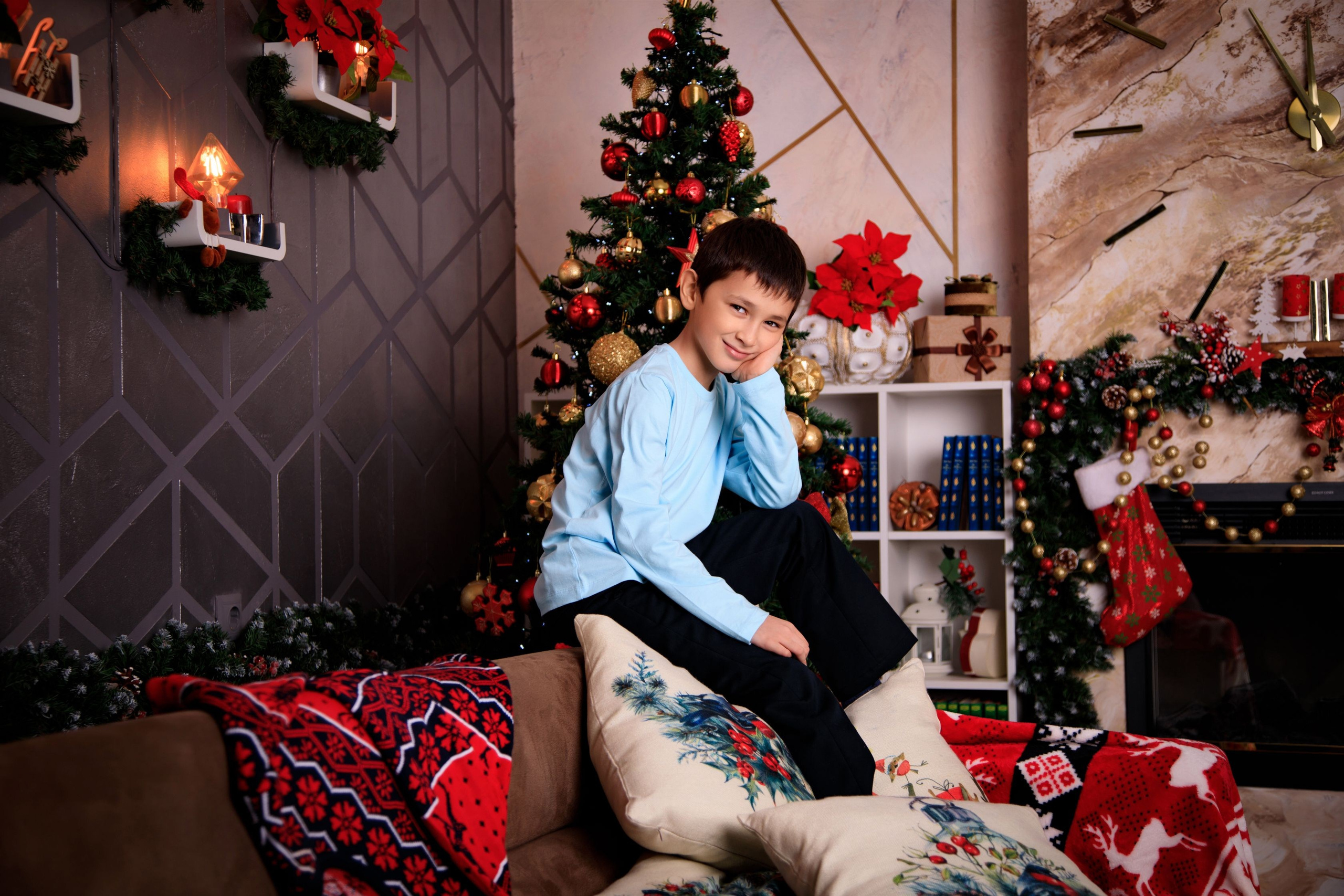 Портфолио новогодние фотосессии для детей в Краснодаре. Интерьерная фотостудия FOTOGEN г. Краснодар