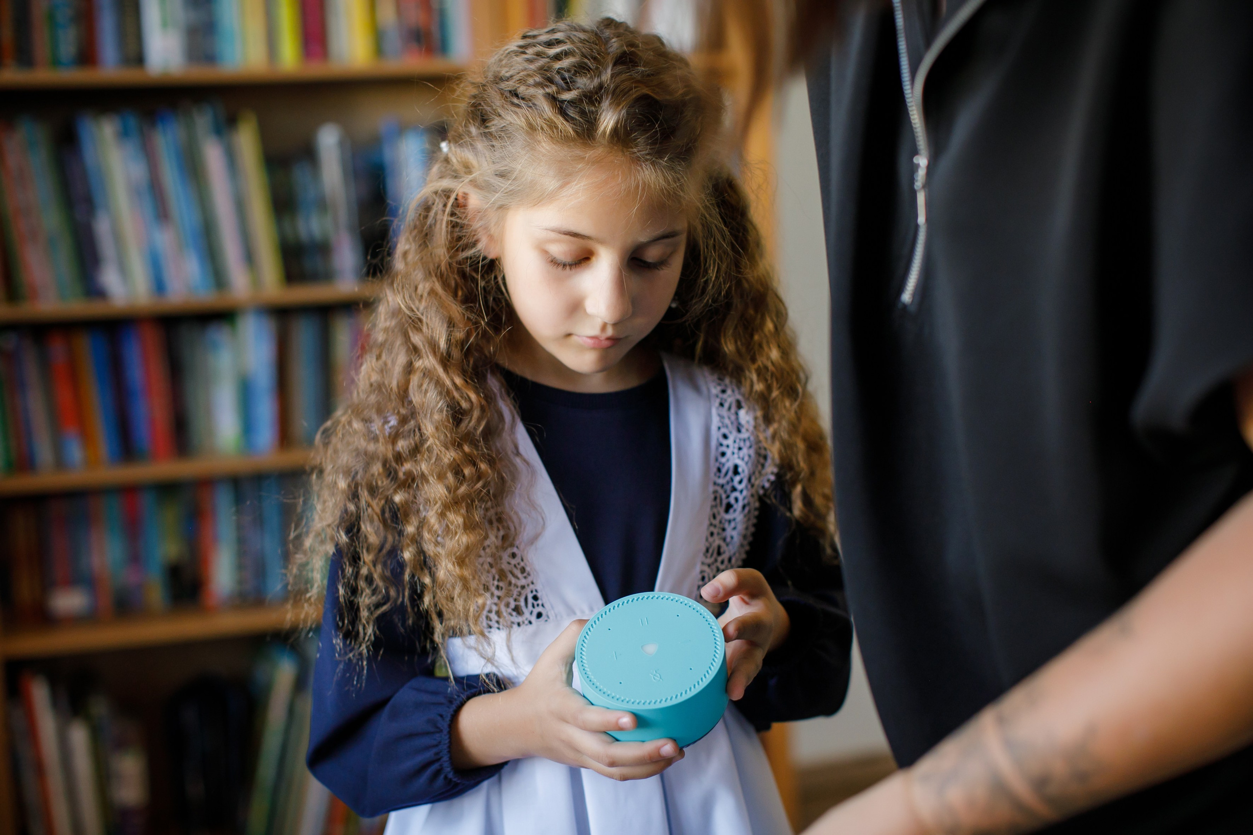 Первоклашка. Как Нюсю в школу провожали. Школьные альбомы, Семейные съемки, Портреты, Фотограф Елена Кузнецова