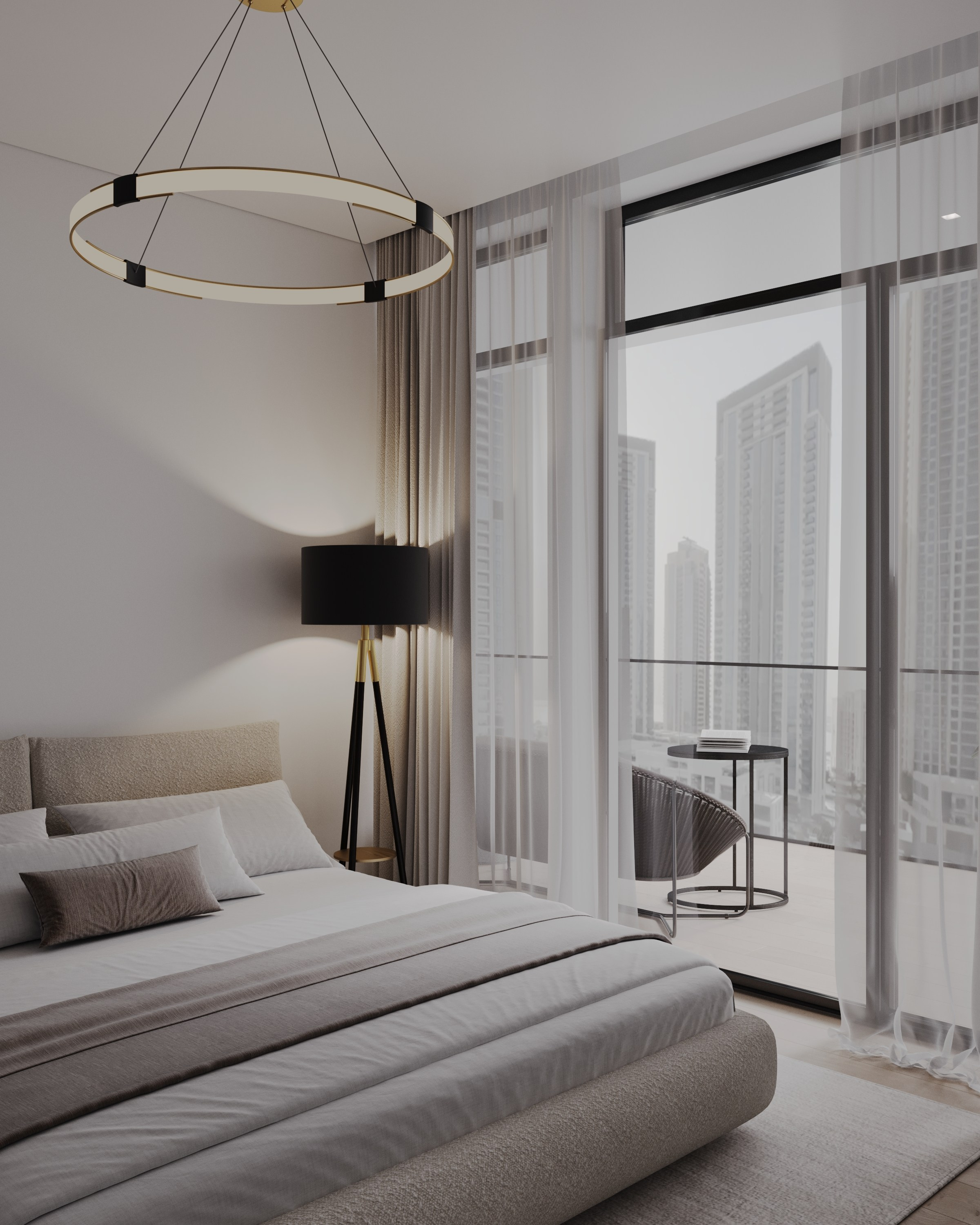 Интерьер квартиры. ОАЭ, Дубай. Главная