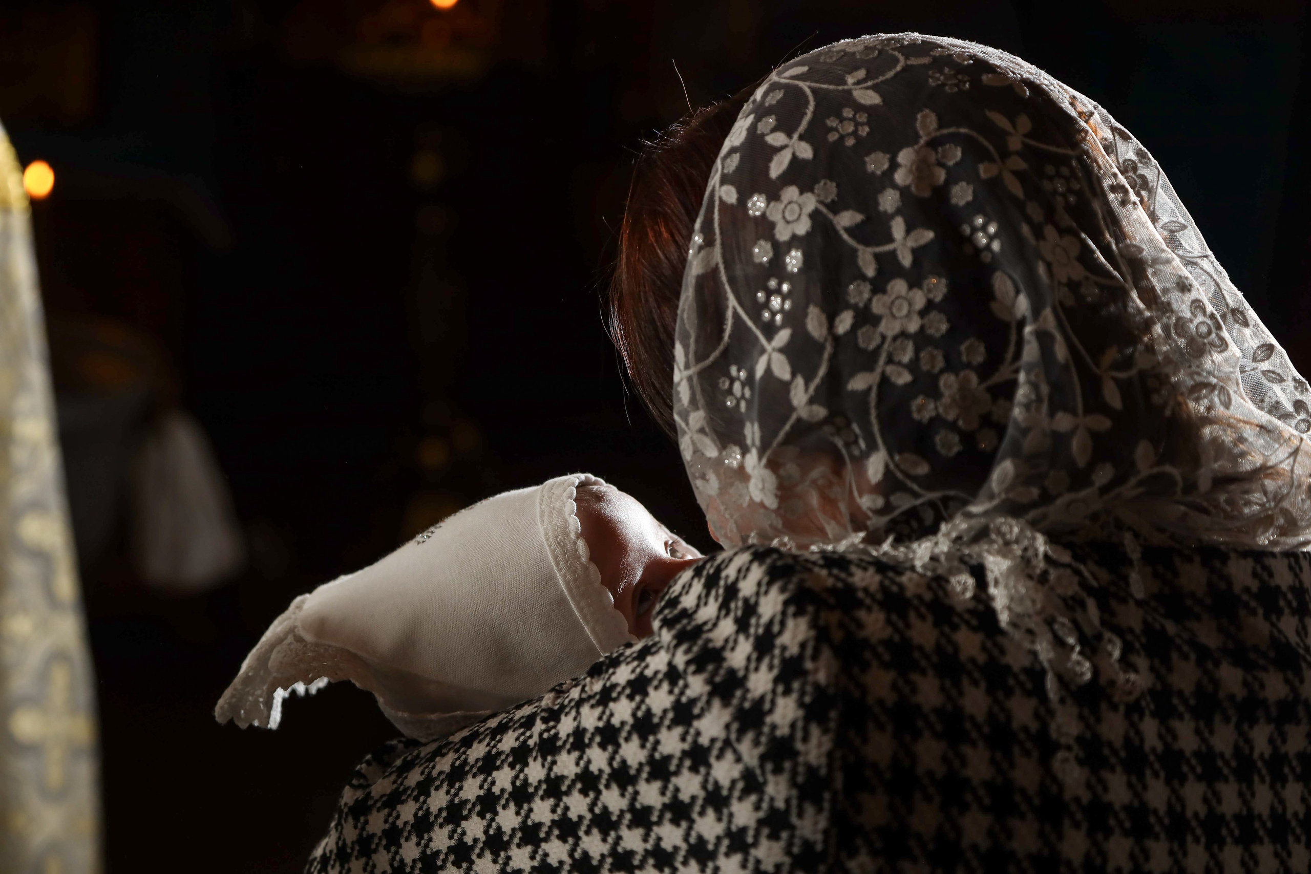 Крестины. Фотограф Антон Чупринин