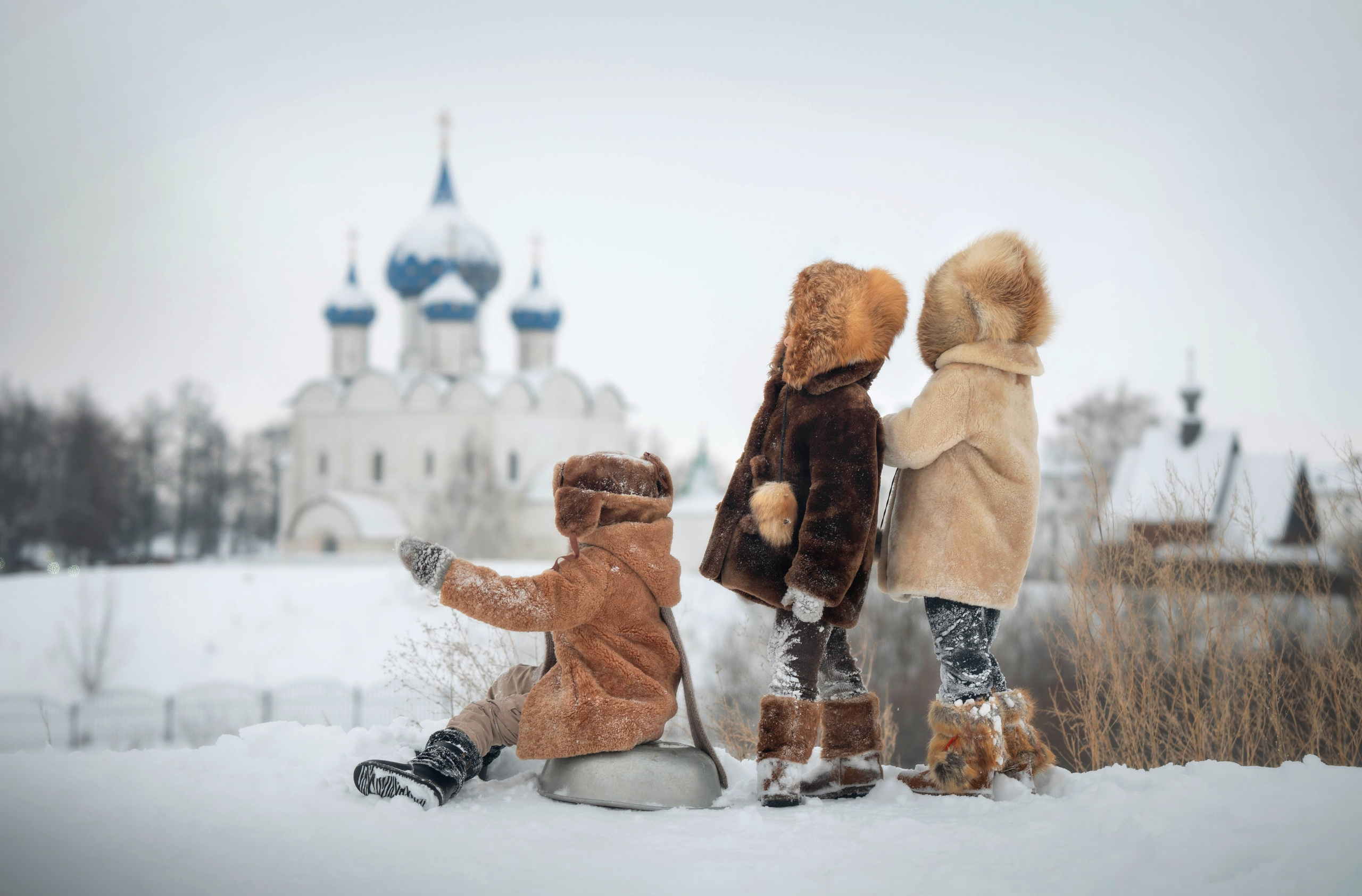 Зимний Суздаль. Детский и семейный фотограф