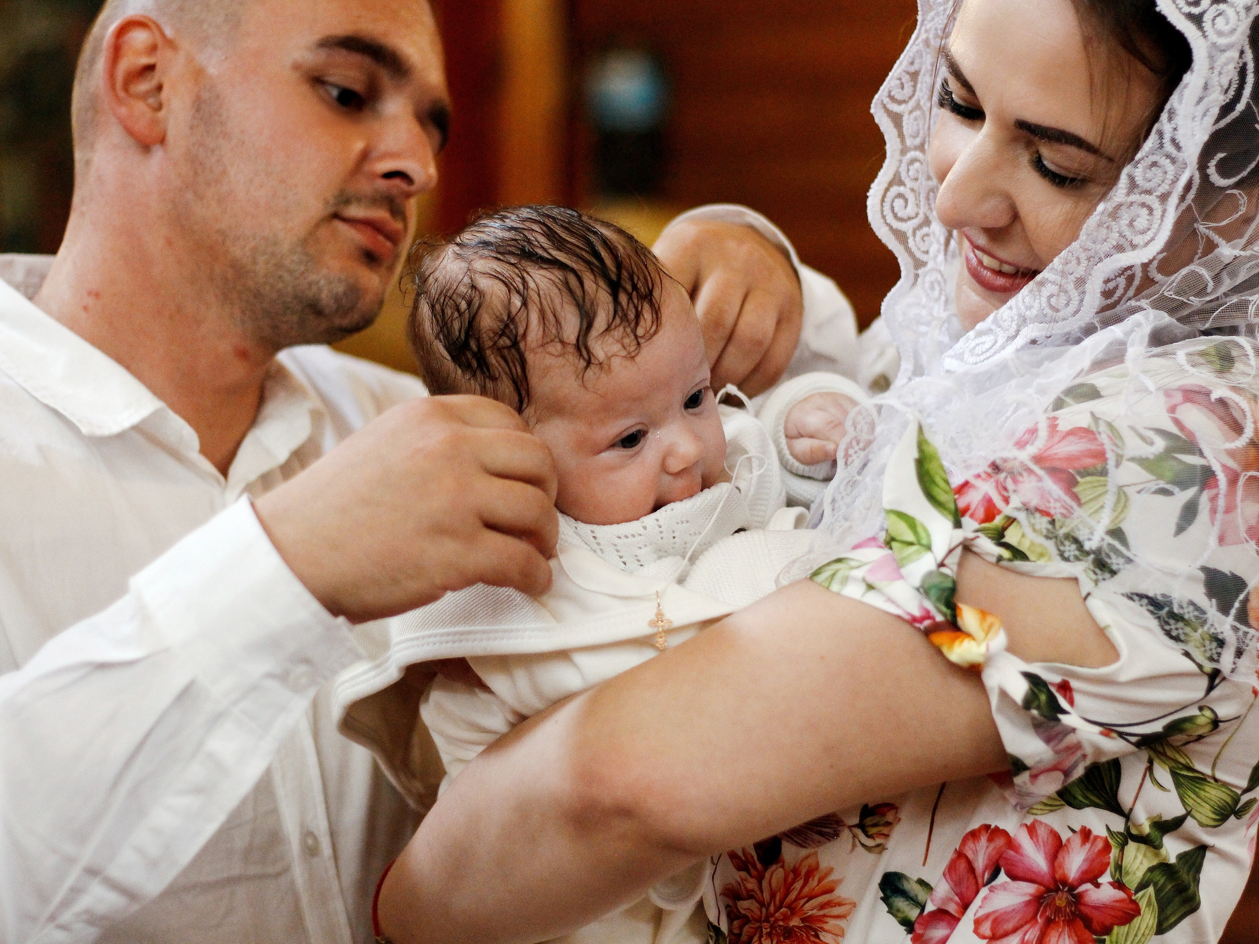 Таинство крещения. Photography Eva