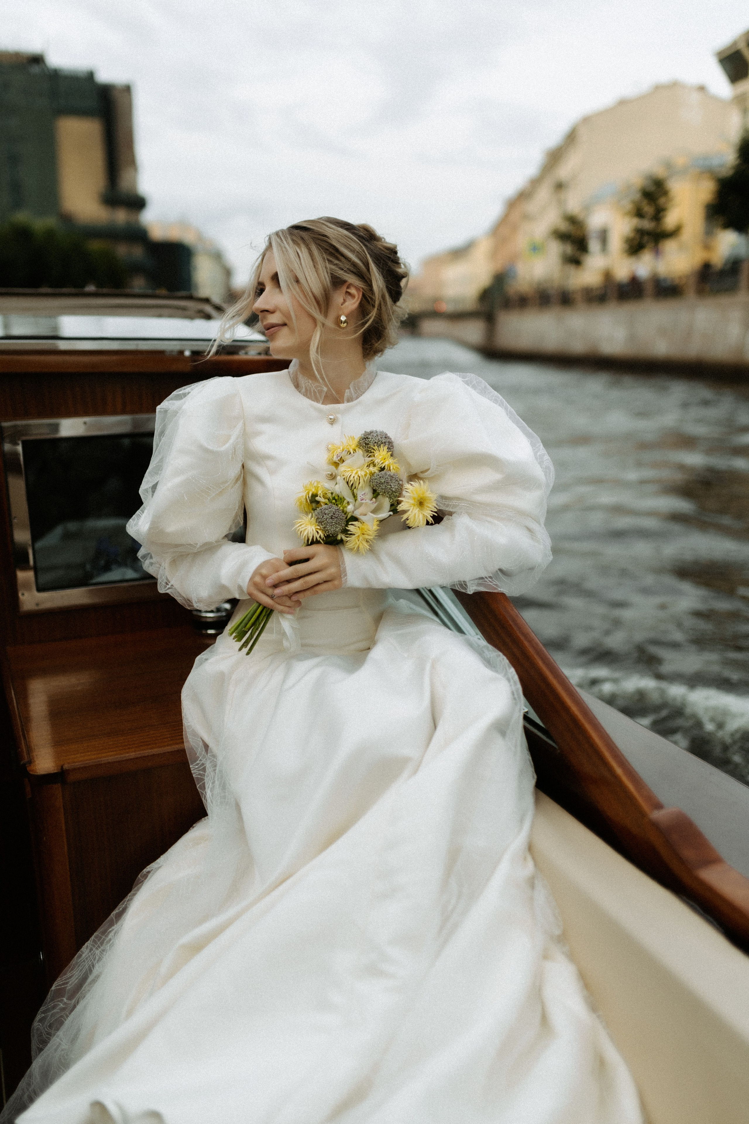 На катере. Фотограф в Санкт-Петербурге