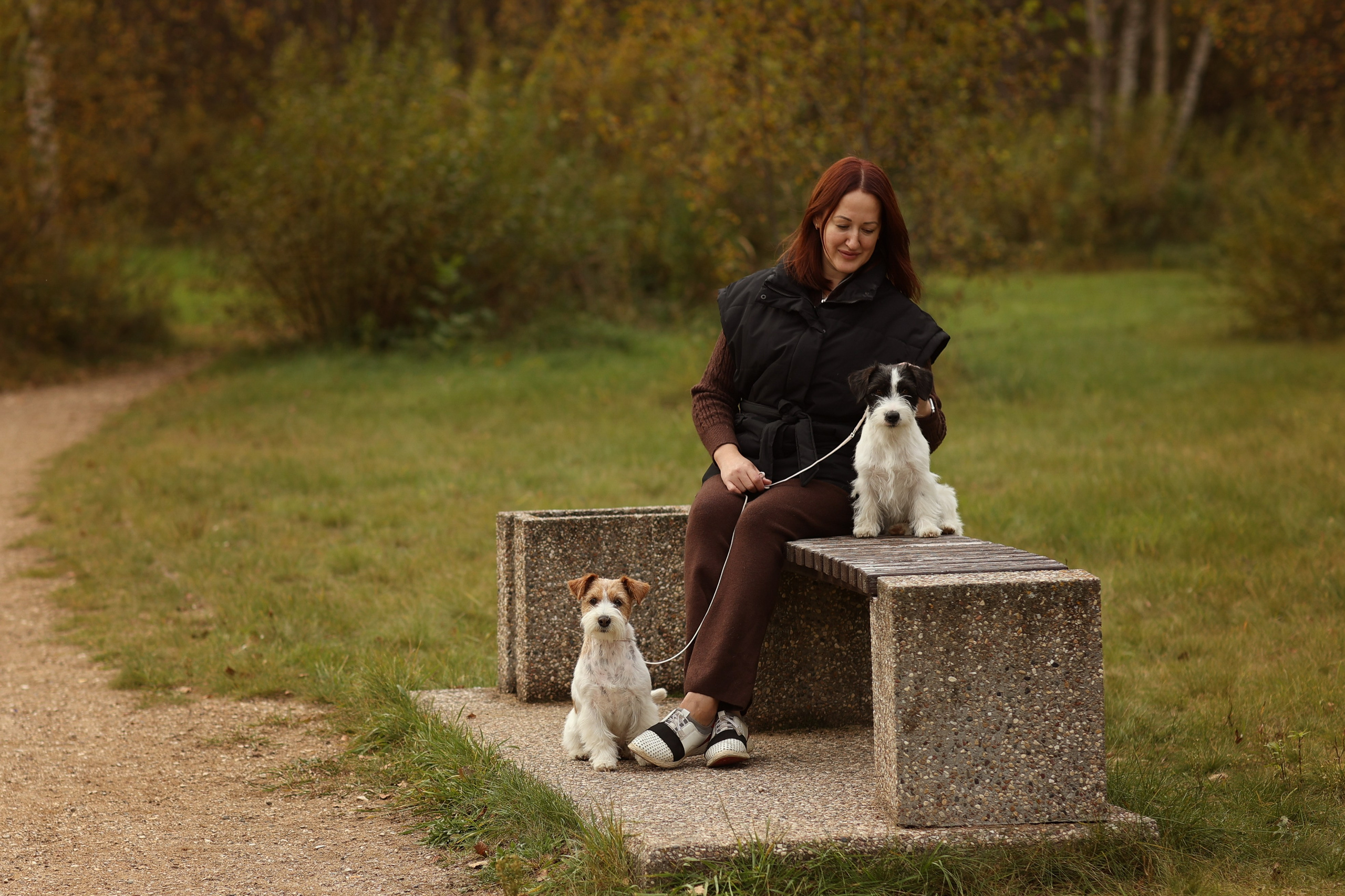 Аня, Броша и Марс. Фотограф — Анималист Наталья Тямушева