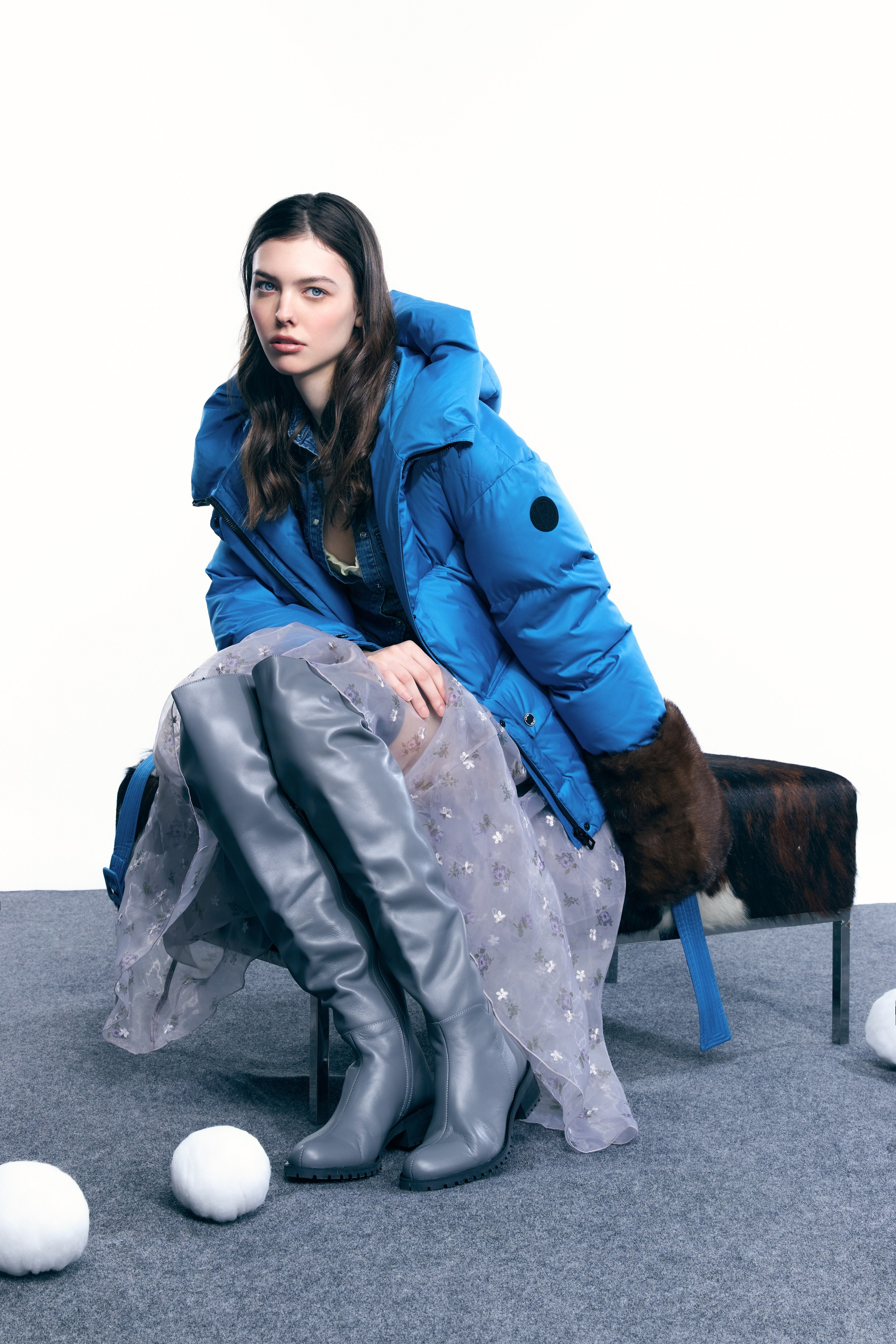 Верхняя одежда лукбук. Визажист для брендов, Фэшн продюсер Олеся Глушкова