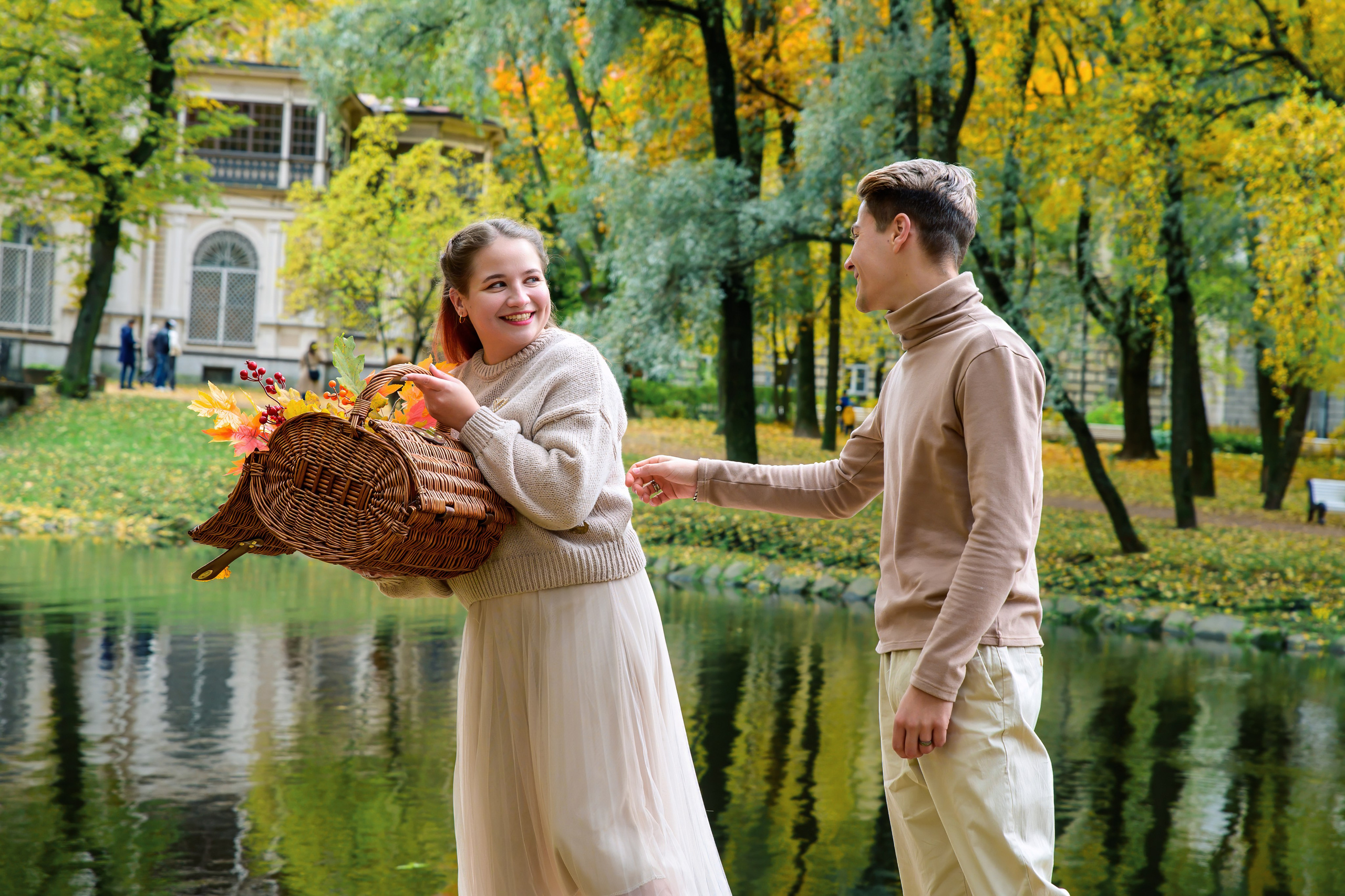 Осенний пикник. Профессиональный фотограф в Санкт-Петербурге