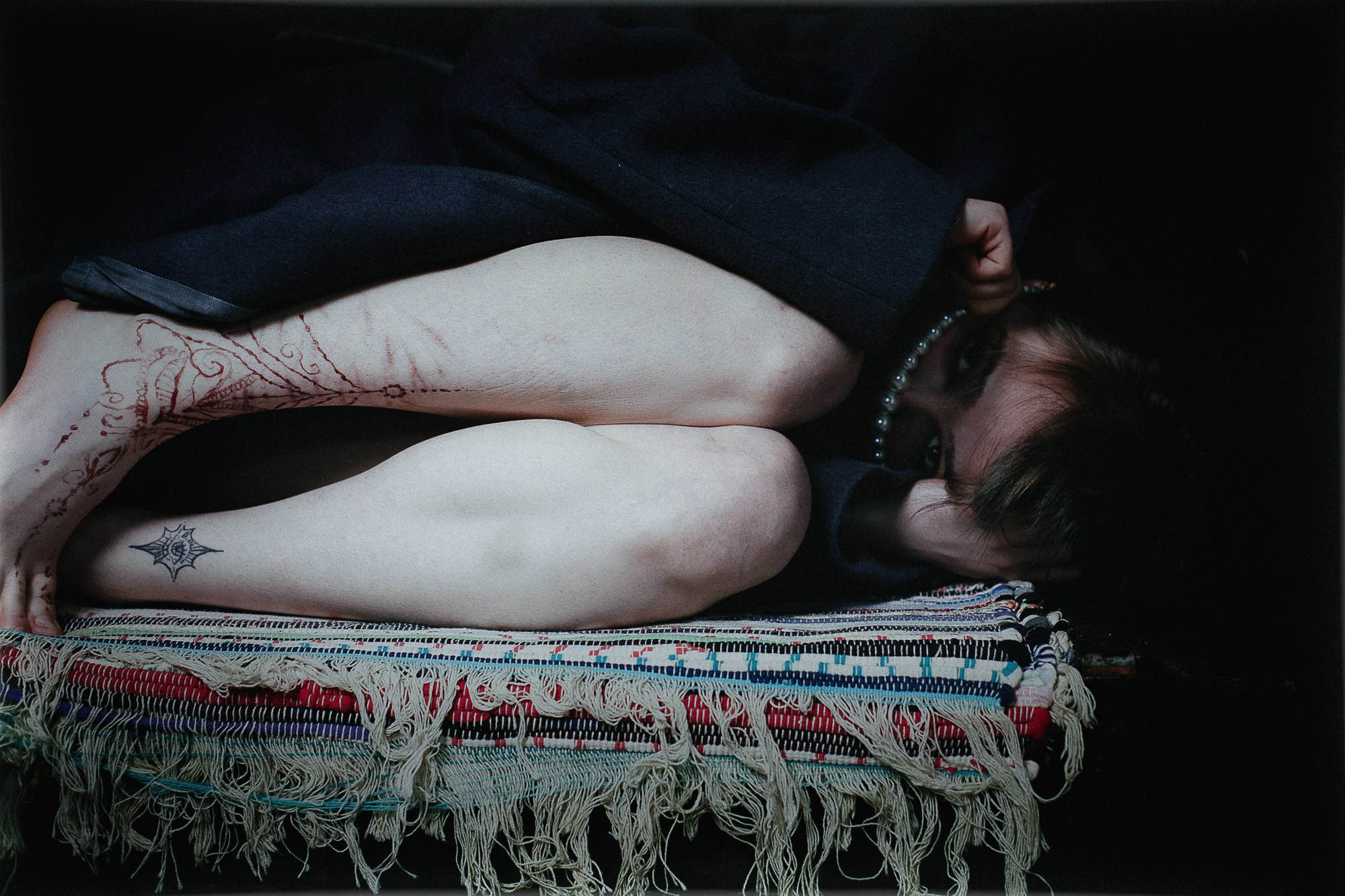 Элина. Домашняя студия. RawCat. Портретная фотография Екатеринбург