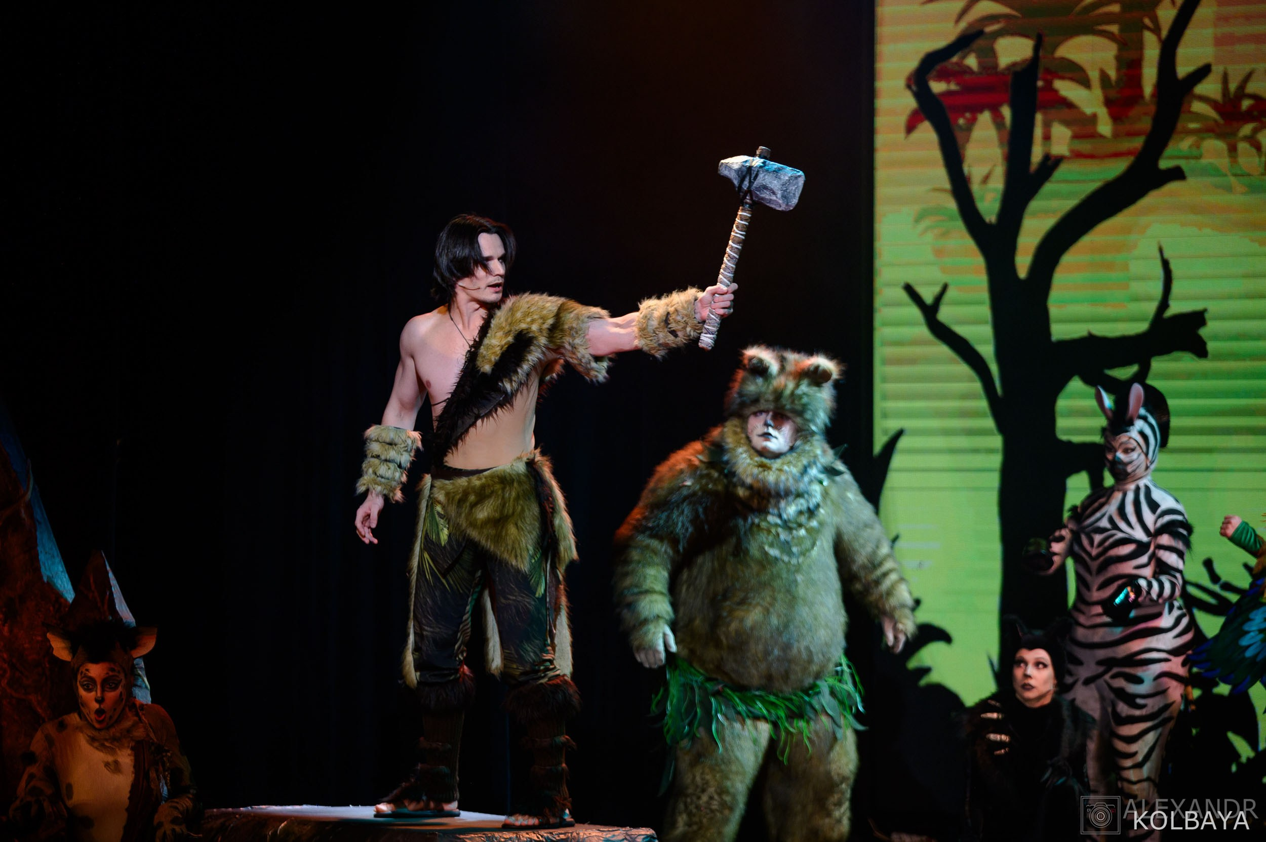 Мюзикл «Маугли». Концертный и театральный репортажный фотограф в Москве Александр Колбая