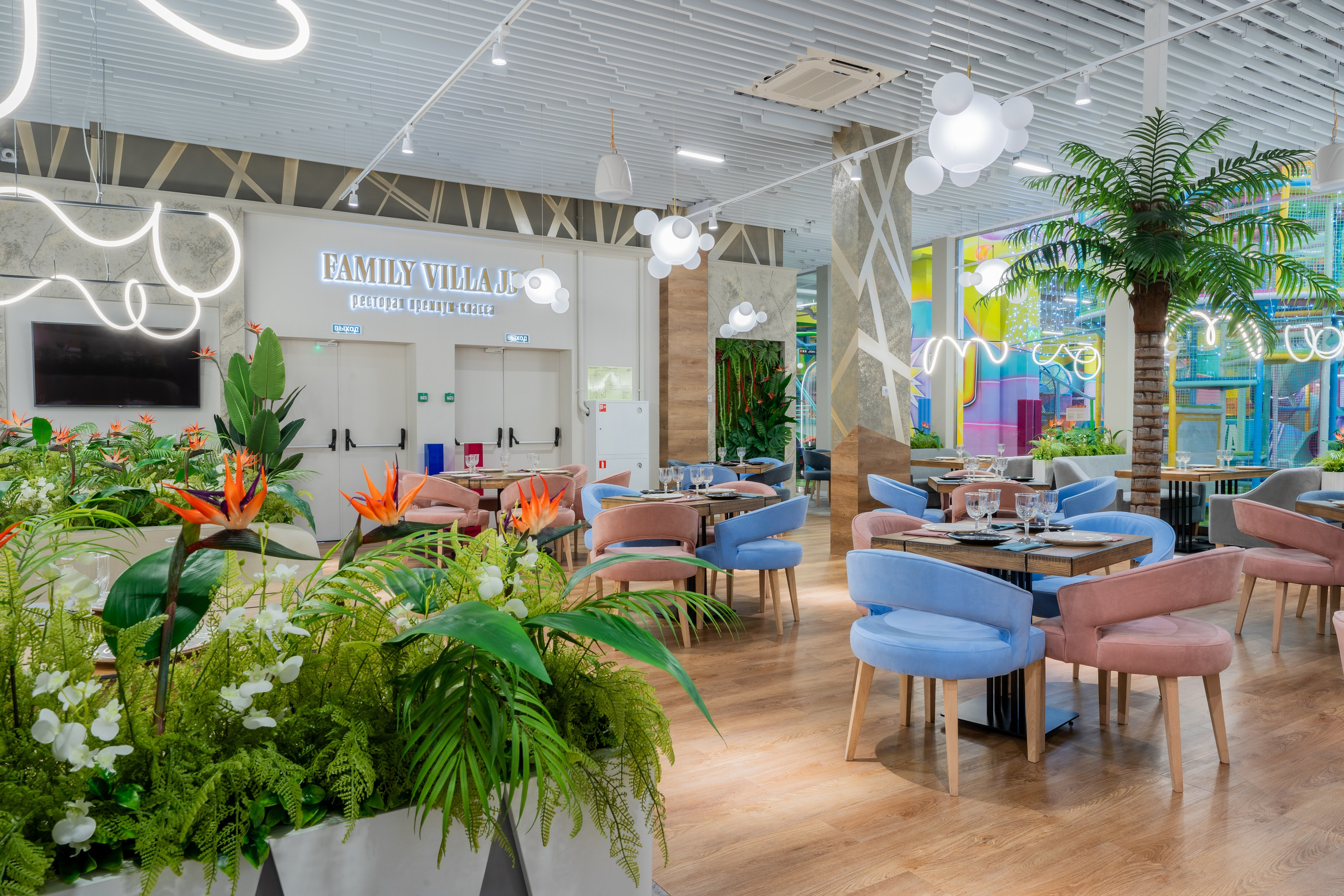 Парк развлечений Joki Joya Лефортово. Интерьерный фотограф Александра Солдатова