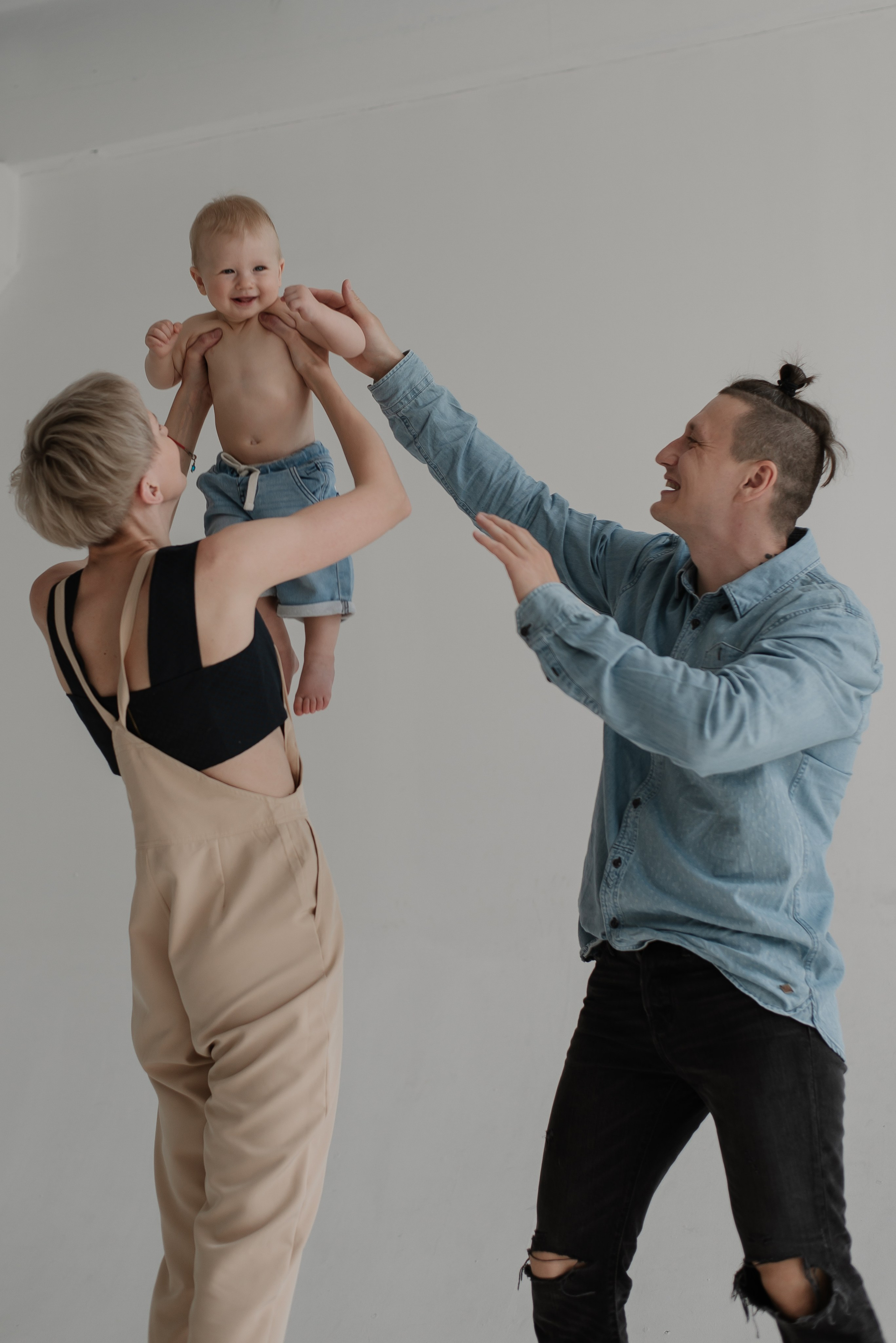 Родион, Ольга и Елисей. Портретный фотограф Ксения Люндовская