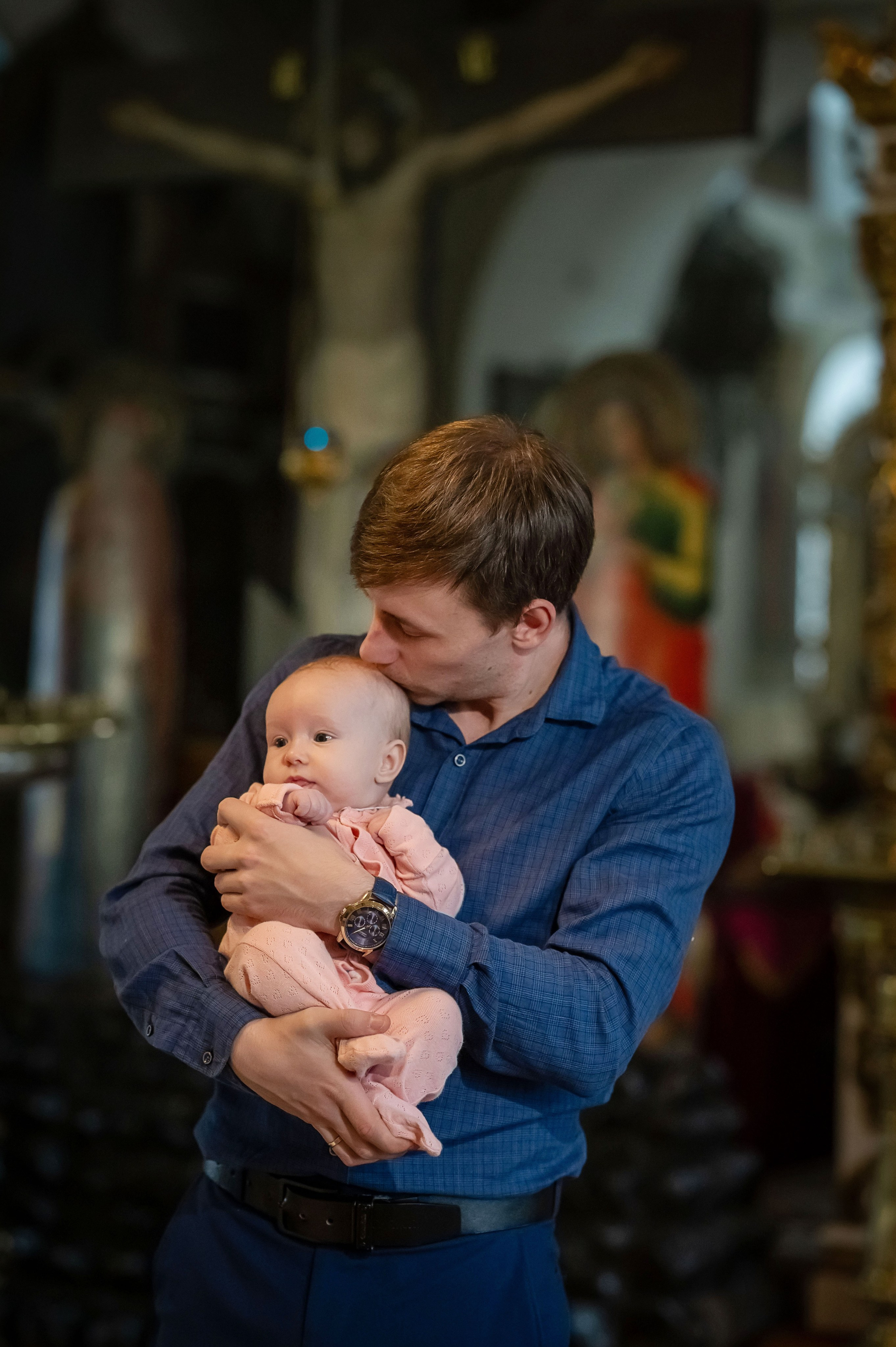 Крещение Ангелины. Семейный фотограф в г. Воскресенск Наталия Молева