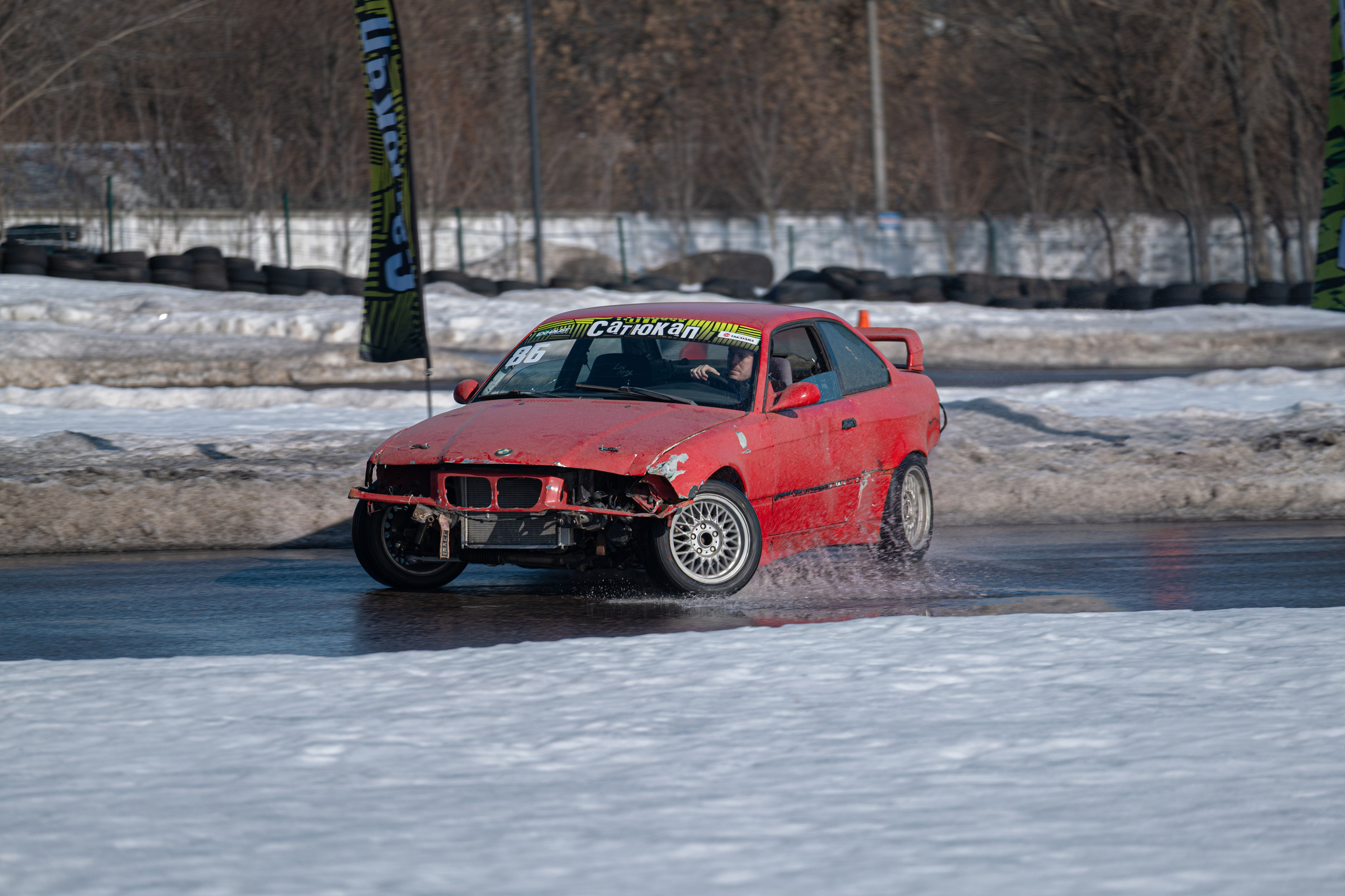 Спортивная автомобильная съемка. Malenkyia