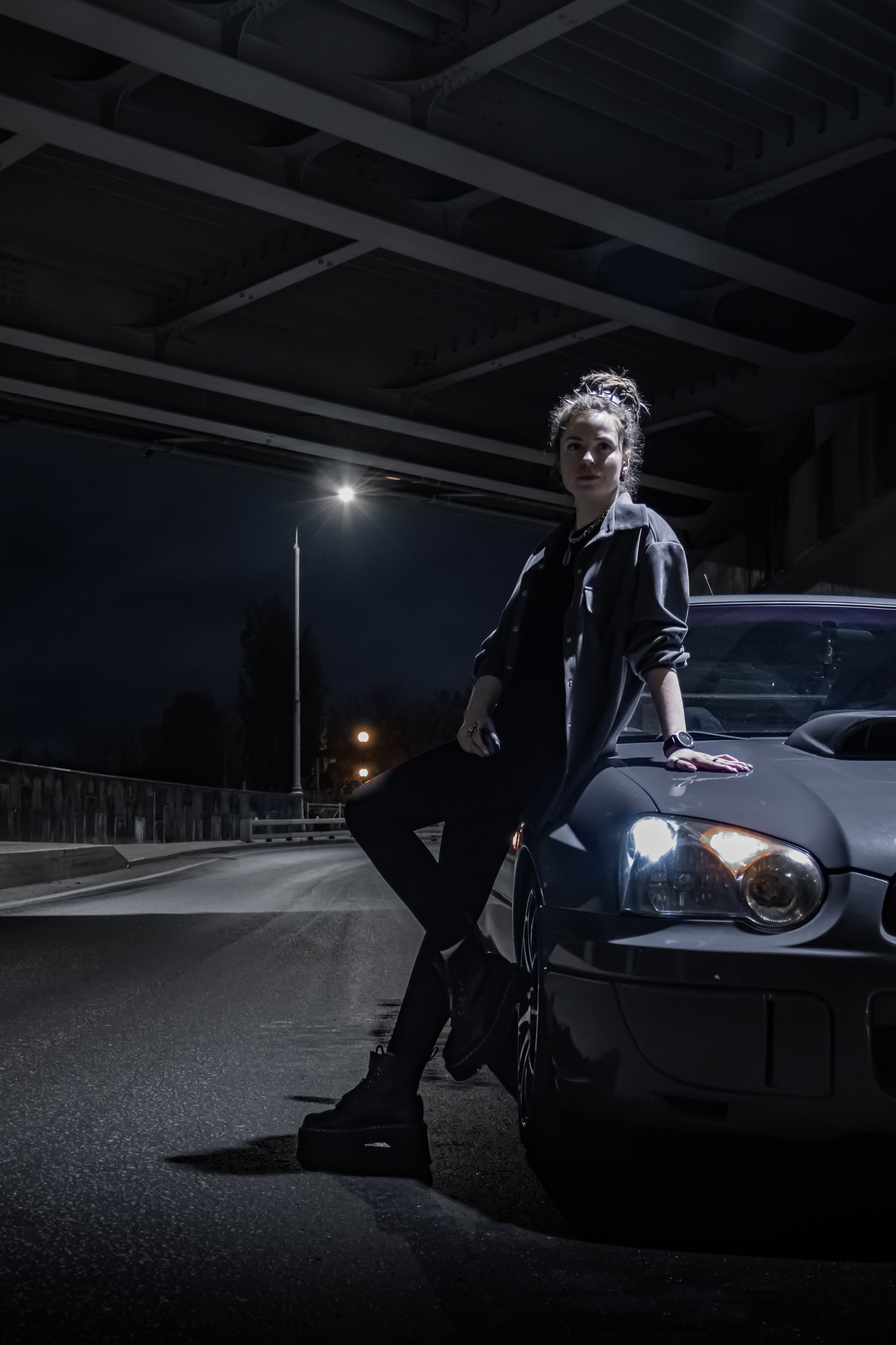 Тандем Драйва: фотосессия вас и вашего автомобиля. Валерия и Subaru. Ирина Санрайз — Автомобильный фотограф в Москве