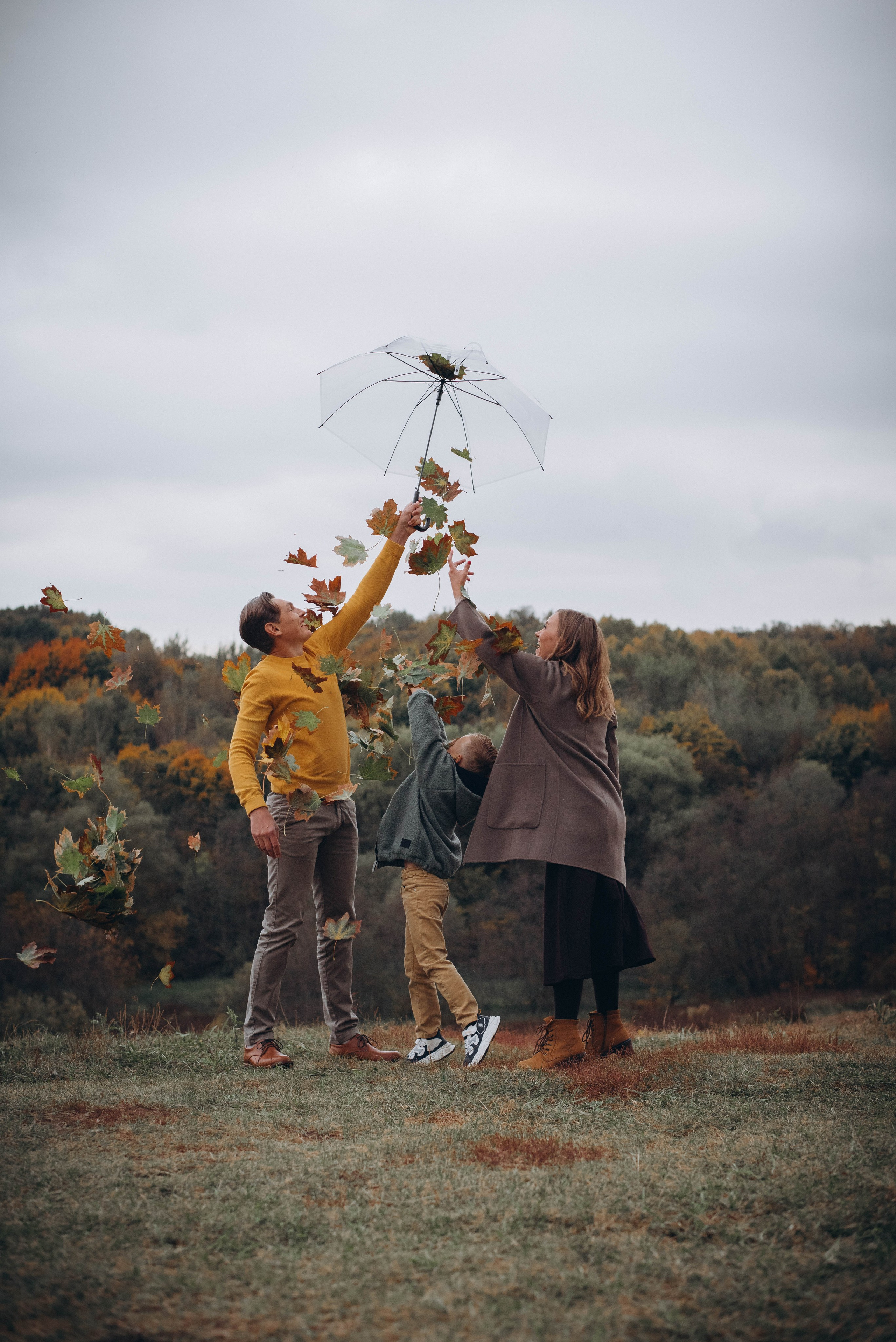 Осень. Леся Власова. Семейный Lifestyle фотограф в Москве