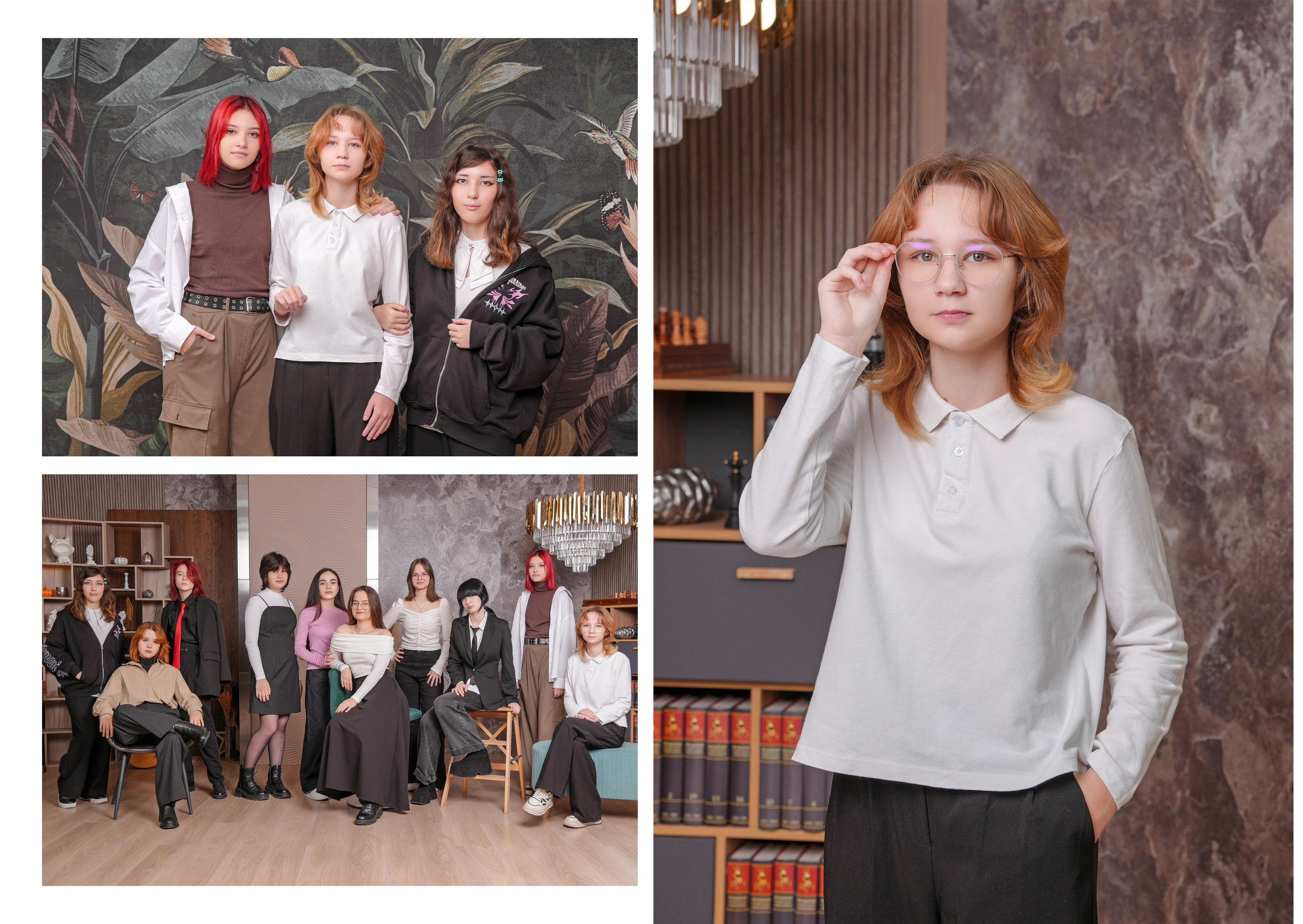 ШКОЛА 19 — 9 «В» класс. Красивый выпускной альбом в Краснодаре