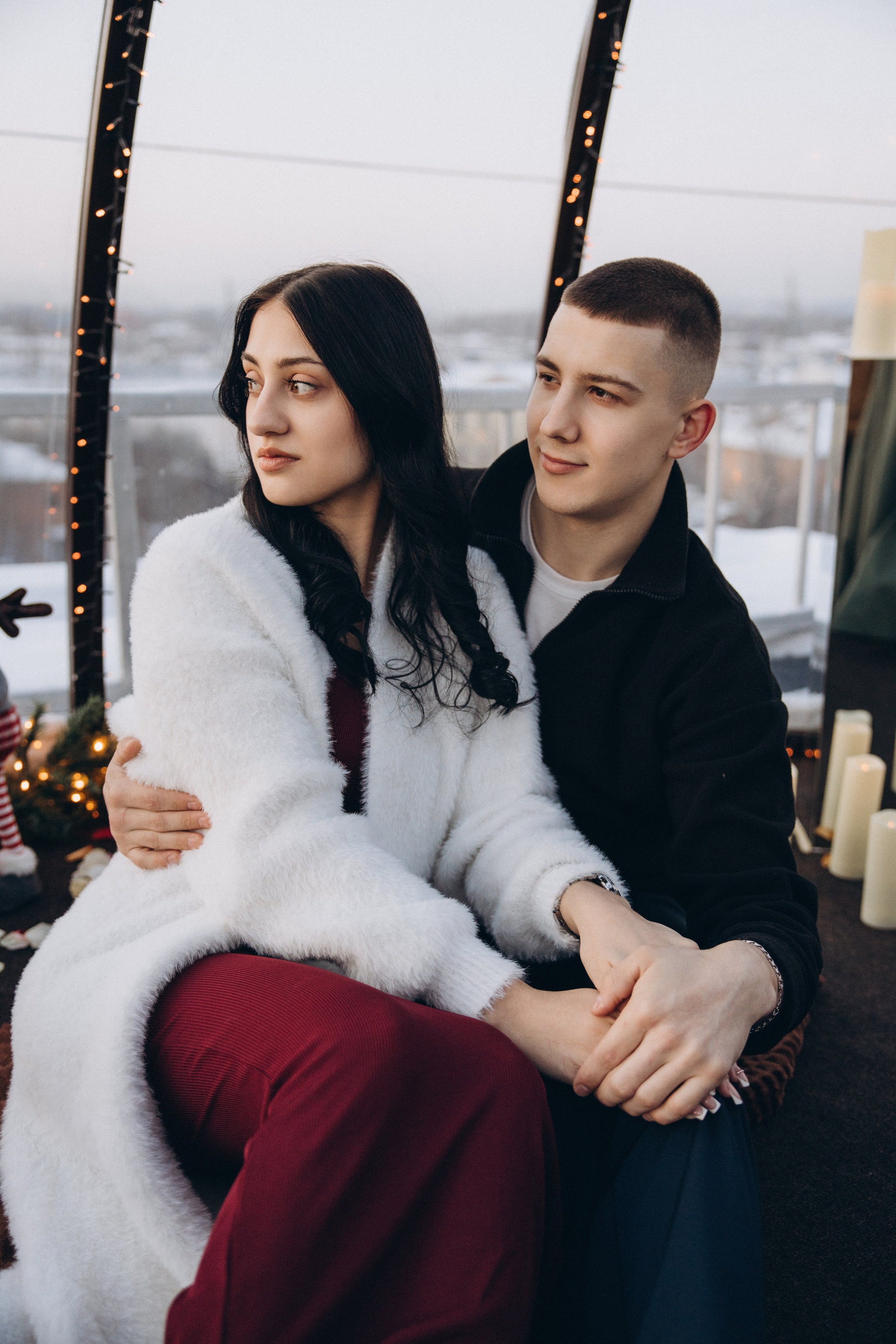 Свидание на крыше. Свадебный, семейный фотограф в Иркутске Светлана Макаричева