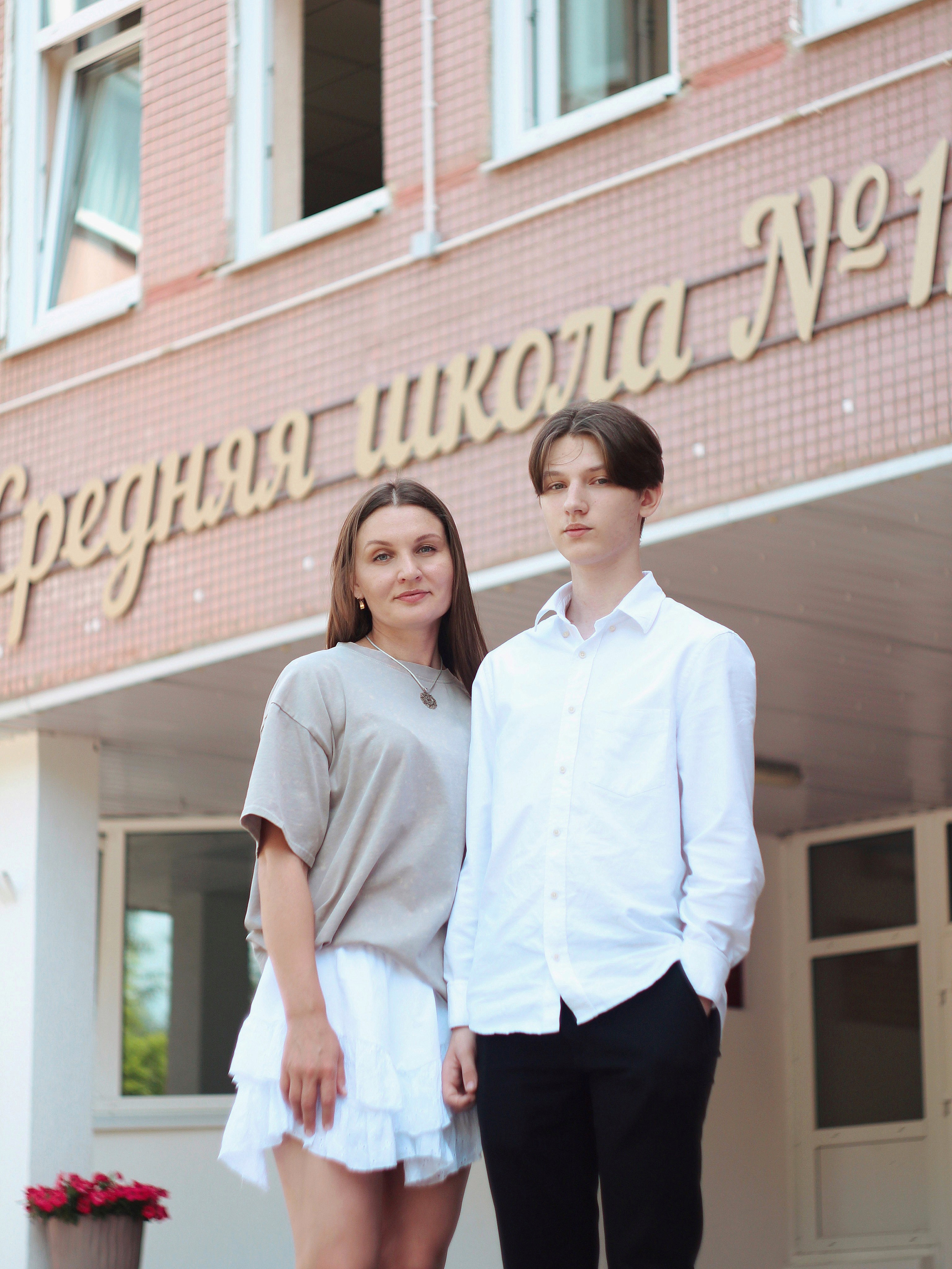 Юля и сын Женя. Photography Eva