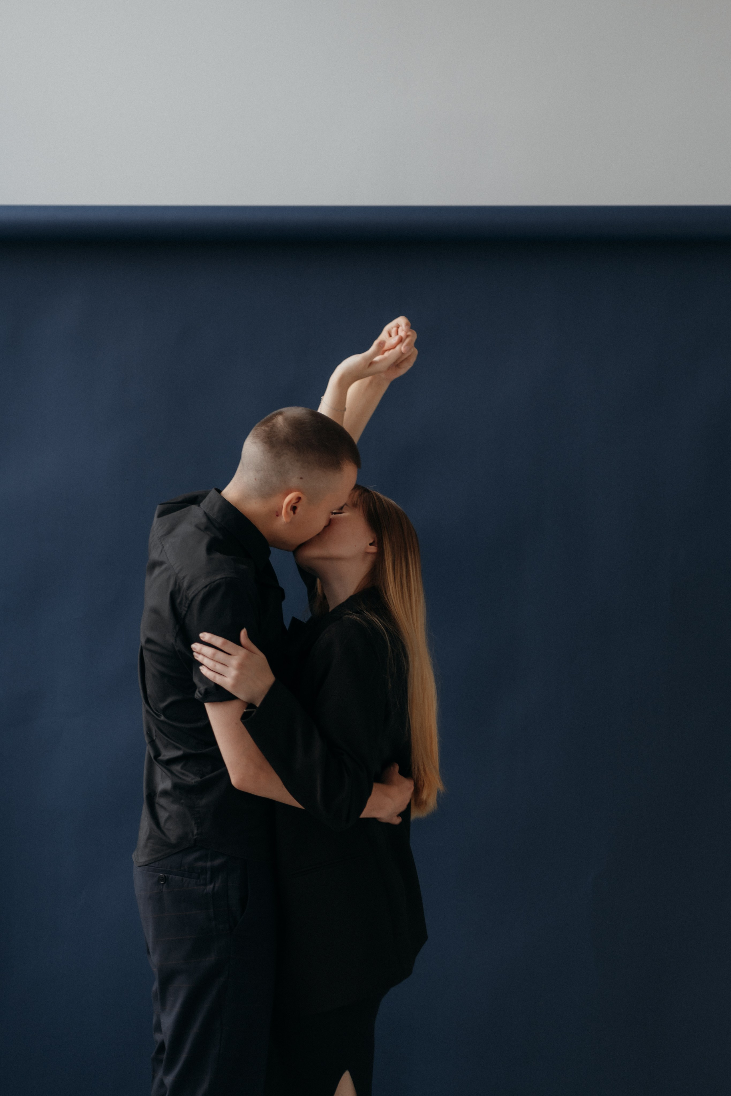 Парная фотосессия в студии в Архангельске. Портретный и свадебный фотограф в Архангельске Елизавета Стрекаловская