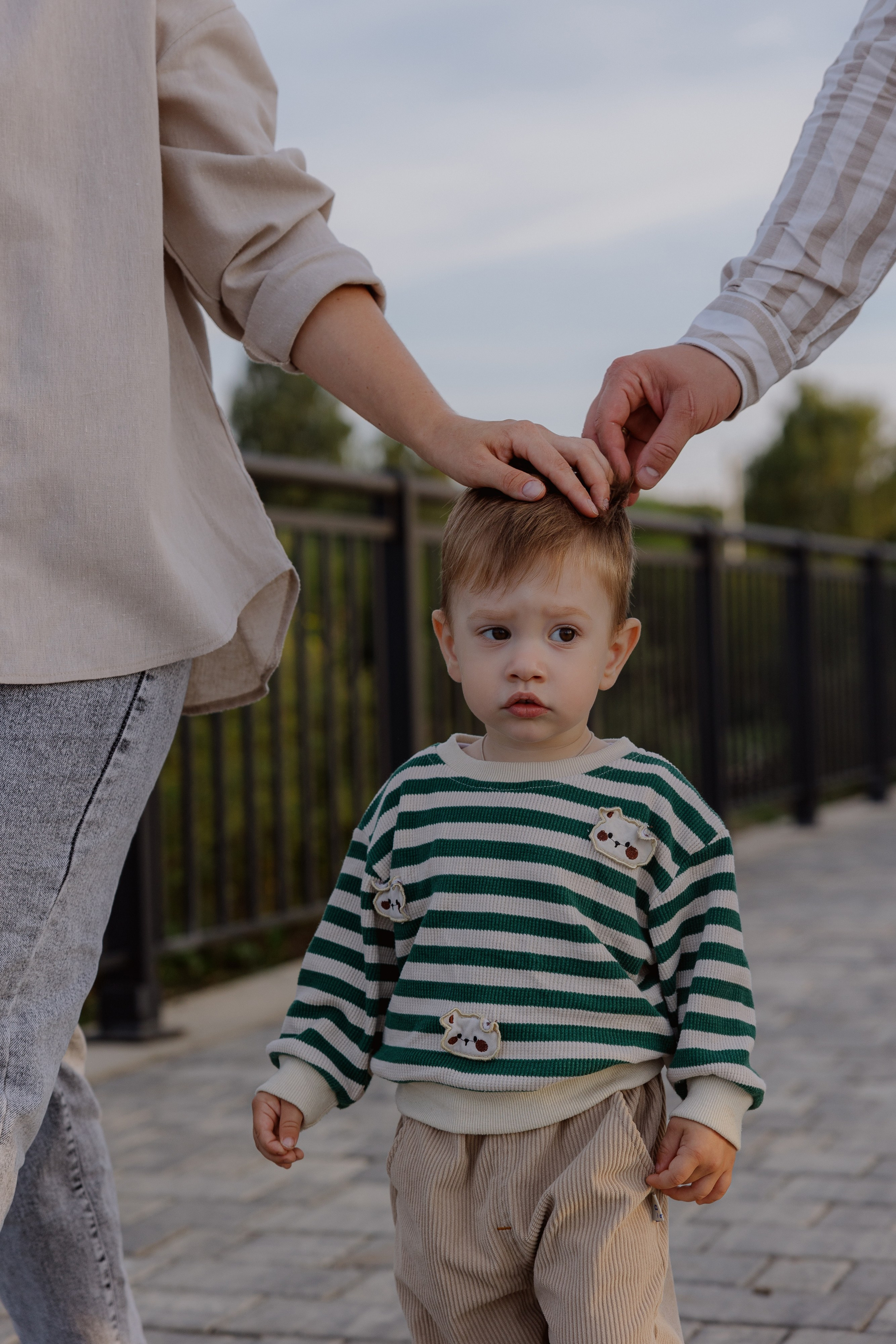 Семейная прогулка на бульваре в Кинешме. Артем Розанов фотограф в Иванове фотограф в Кинешме