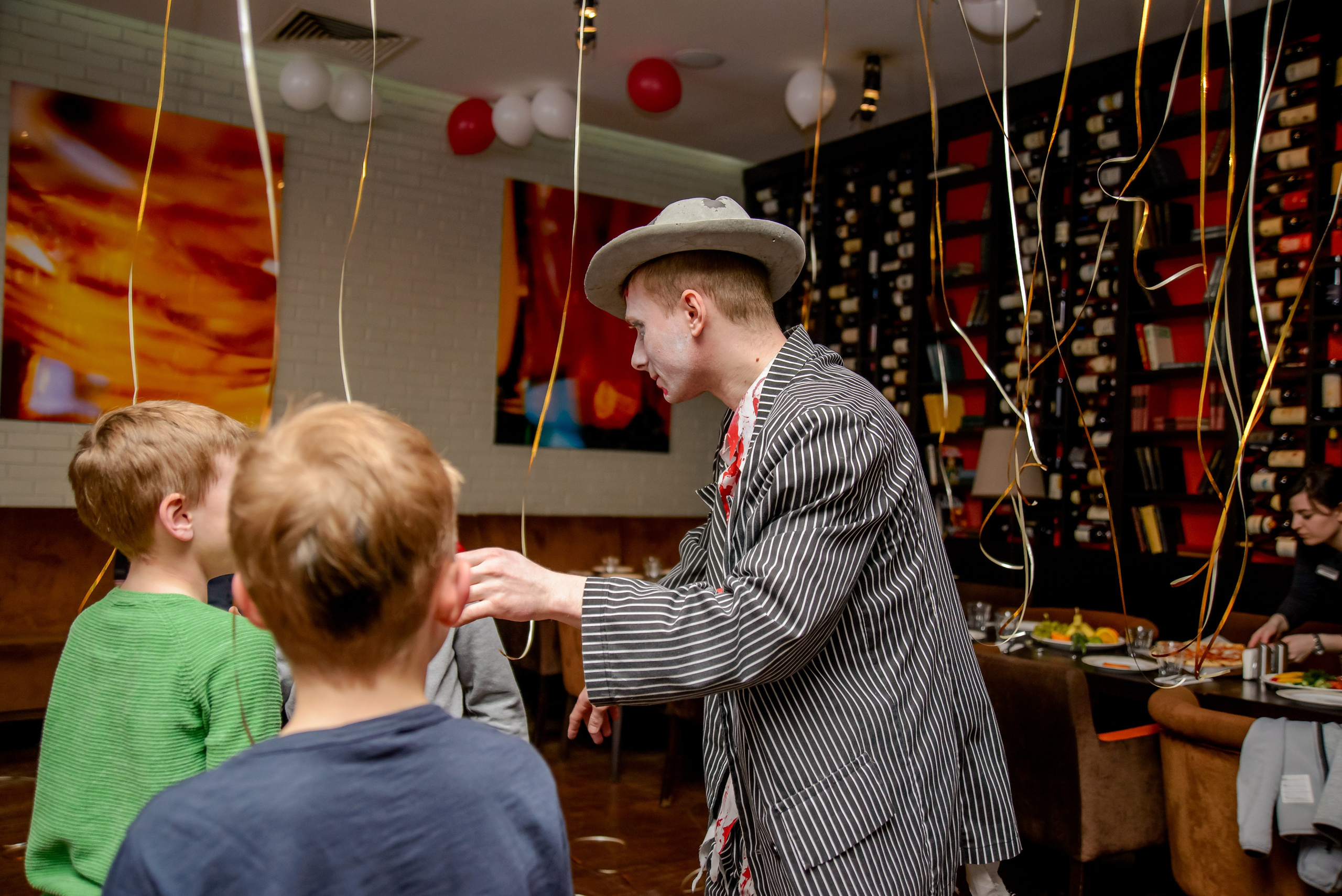 Детский день рождения в ресторане