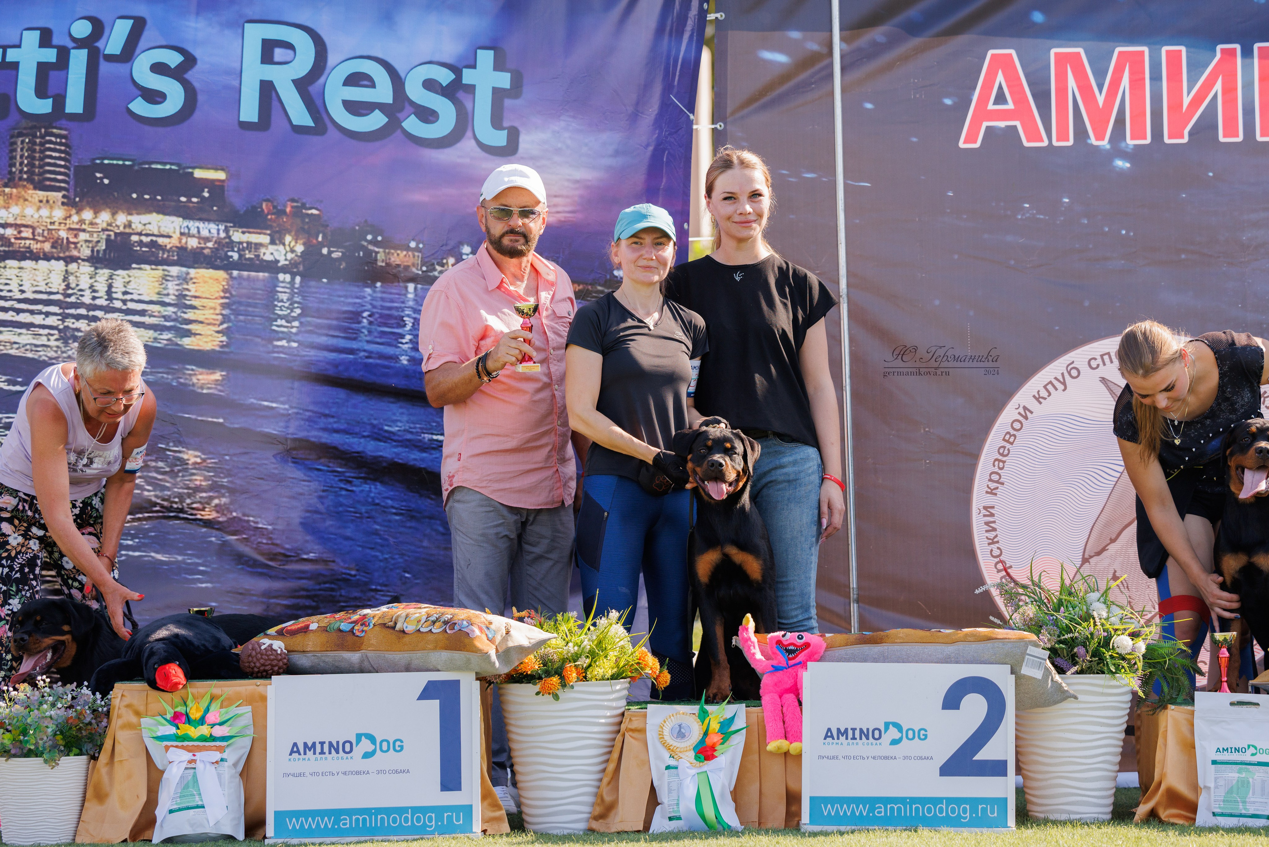 Анапа ротвейлеры 14-15.09.2024. Фотограф-анималист Юлия Германика