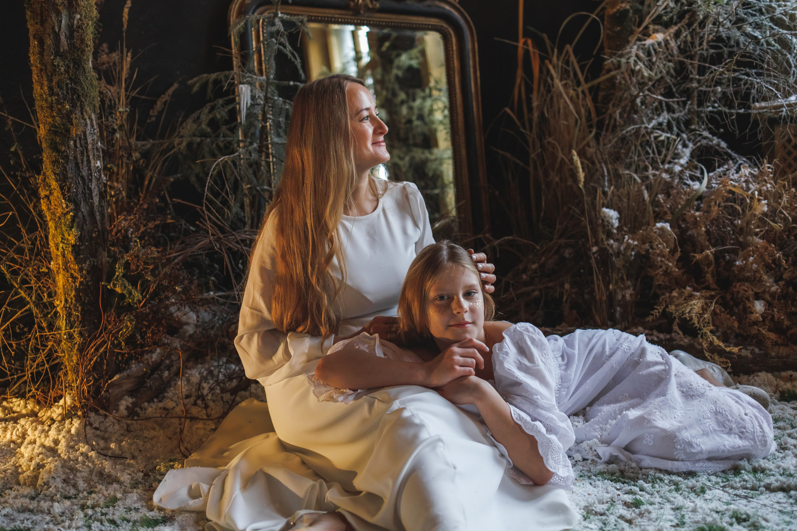 Волшебный зимний лес. Семейный и детский фотограф в Москве Анна Чертополох