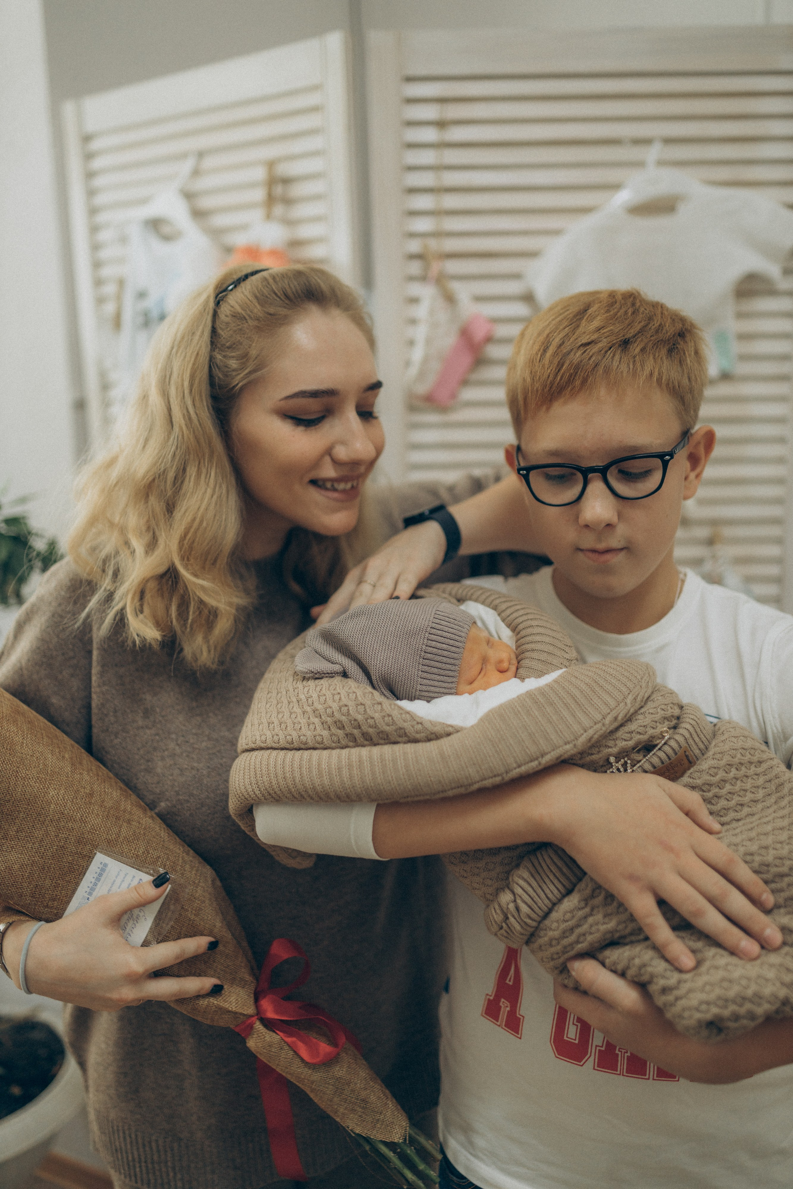 Выписка Глебушки. Семейный фотограф и фотограф на роды в Ростове-на-Дону Мухина Виктория