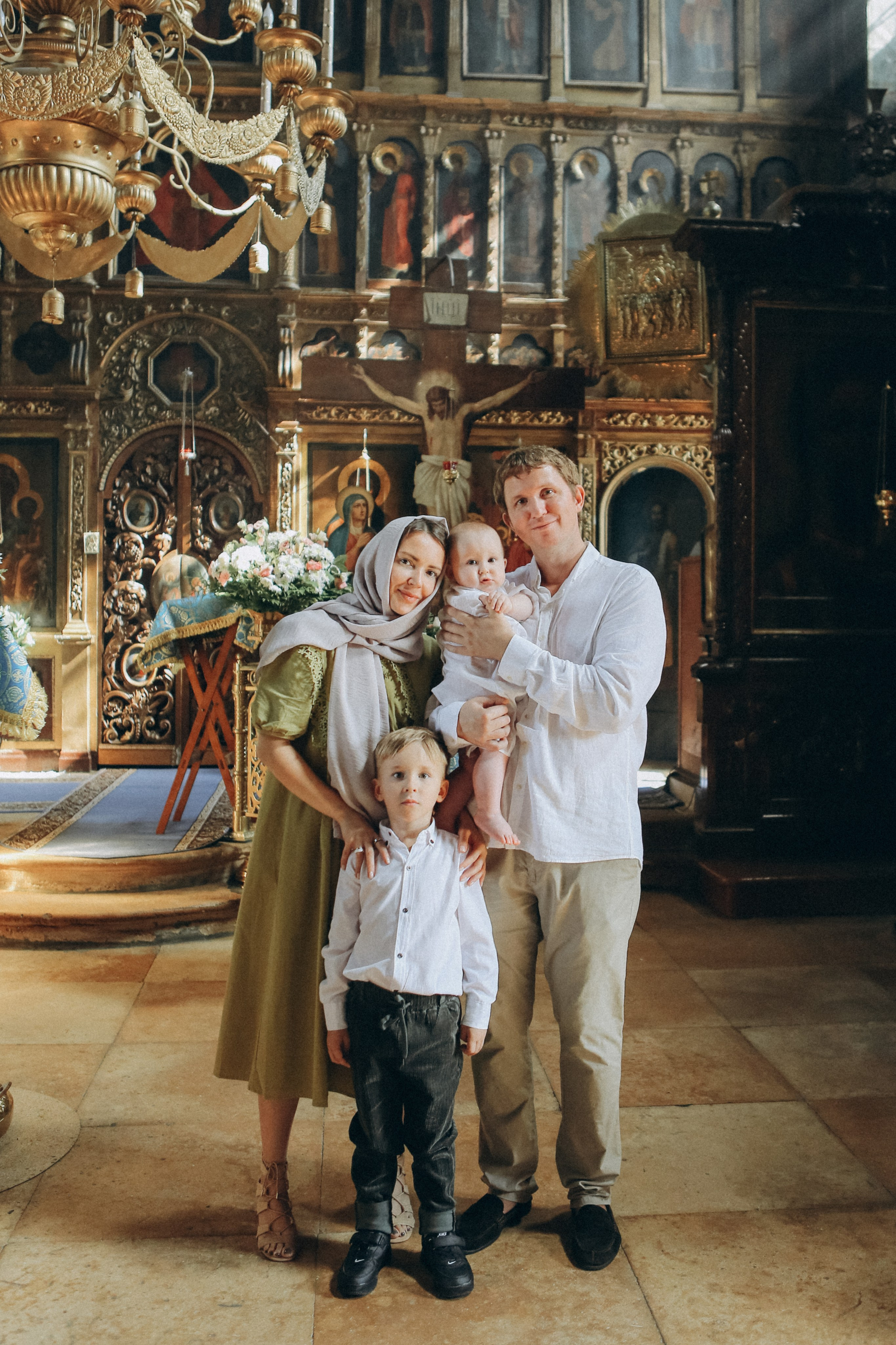 Крещение Ивана. Фотограф Анастасия Кувшинова Москва