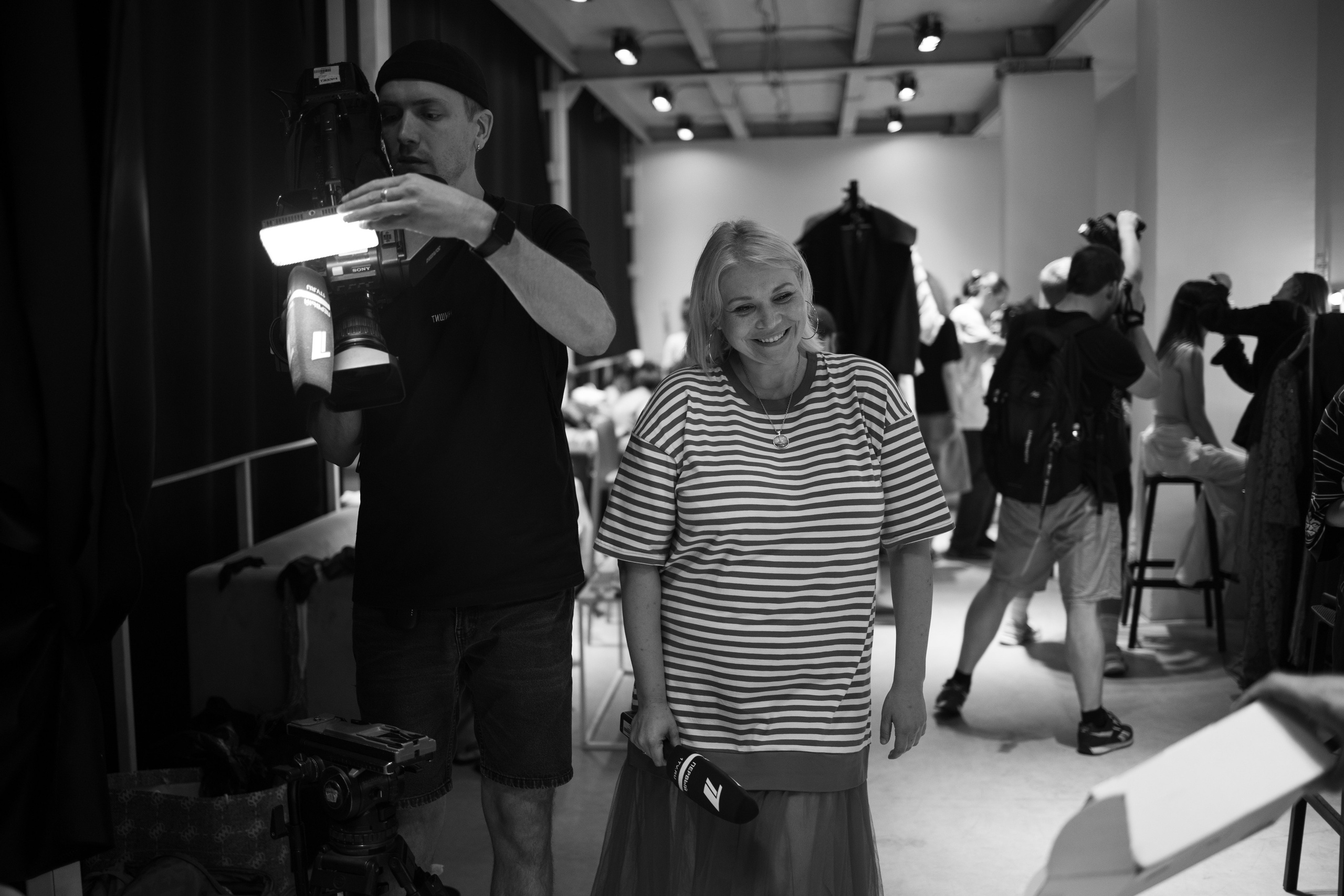 Закулисье модного показа. Главная