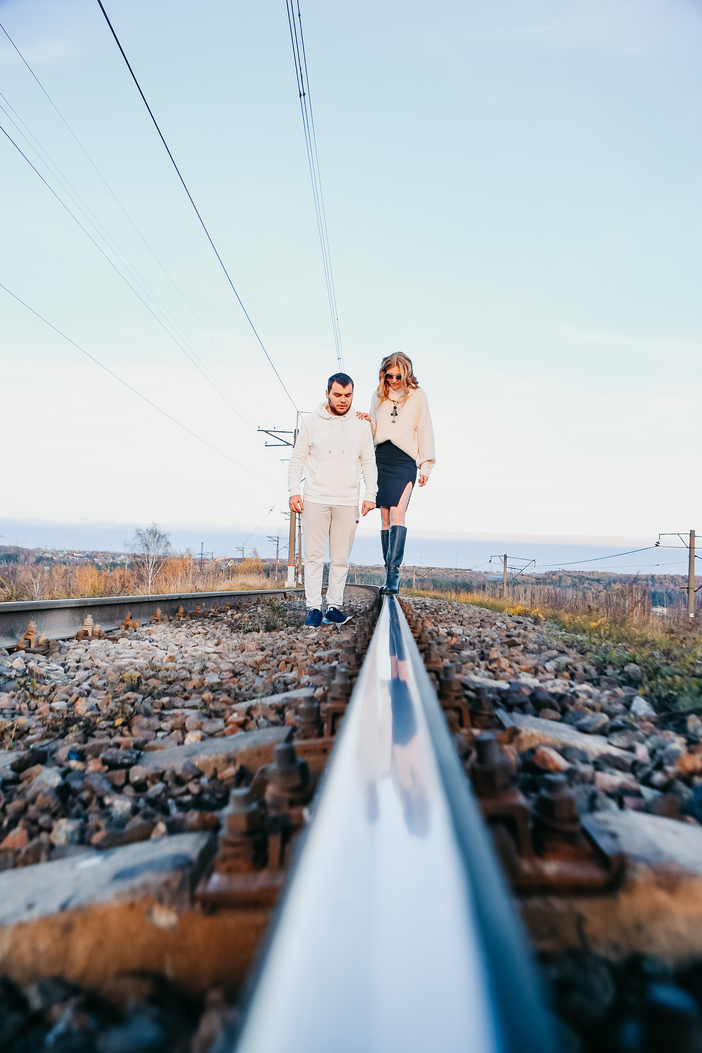 Романтика железных дорог. Фотограф на Новой риге и в Москве Елена Елис