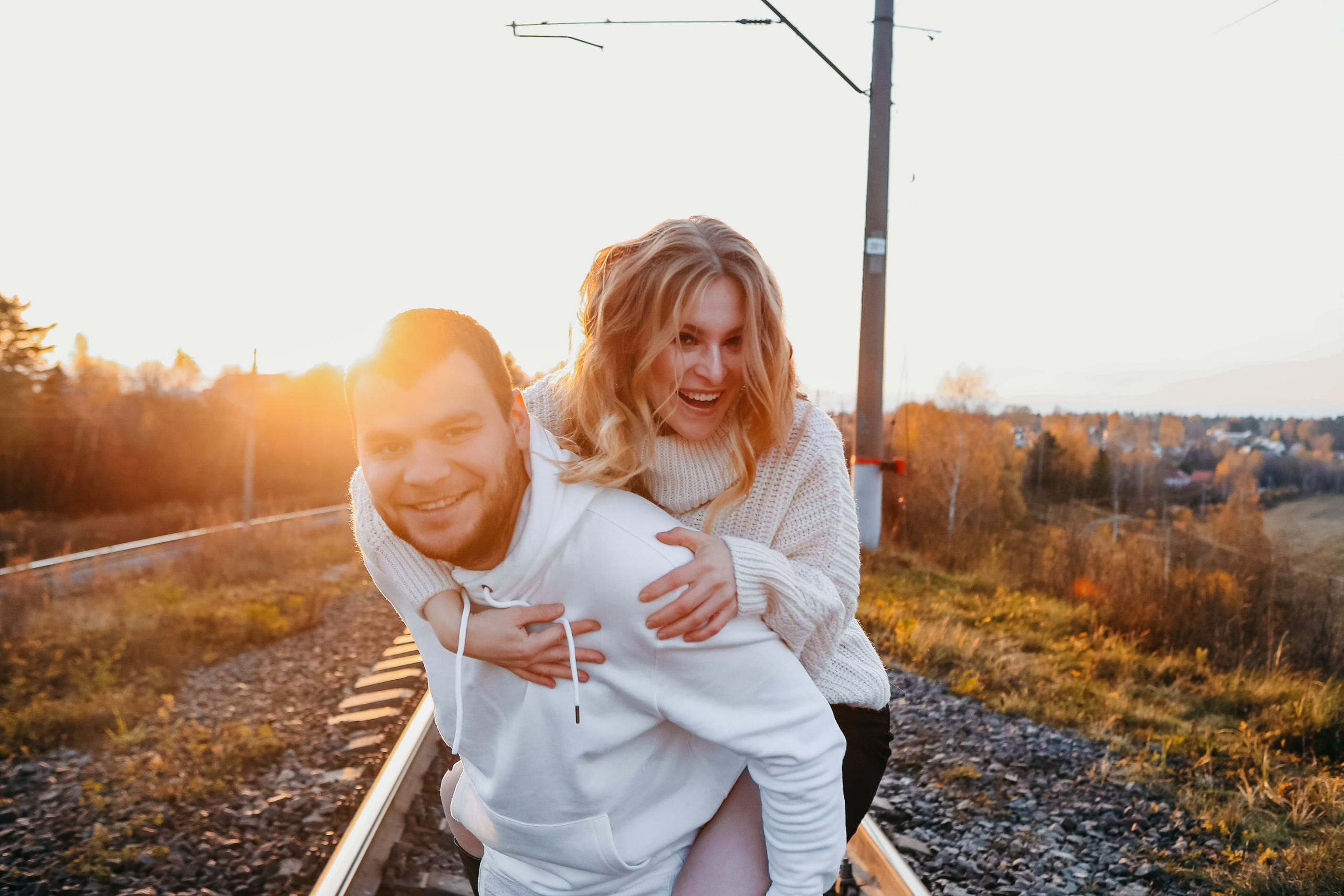 Романтика железных дорог. Фотограф на Новой риге и в Москве Елена Елис