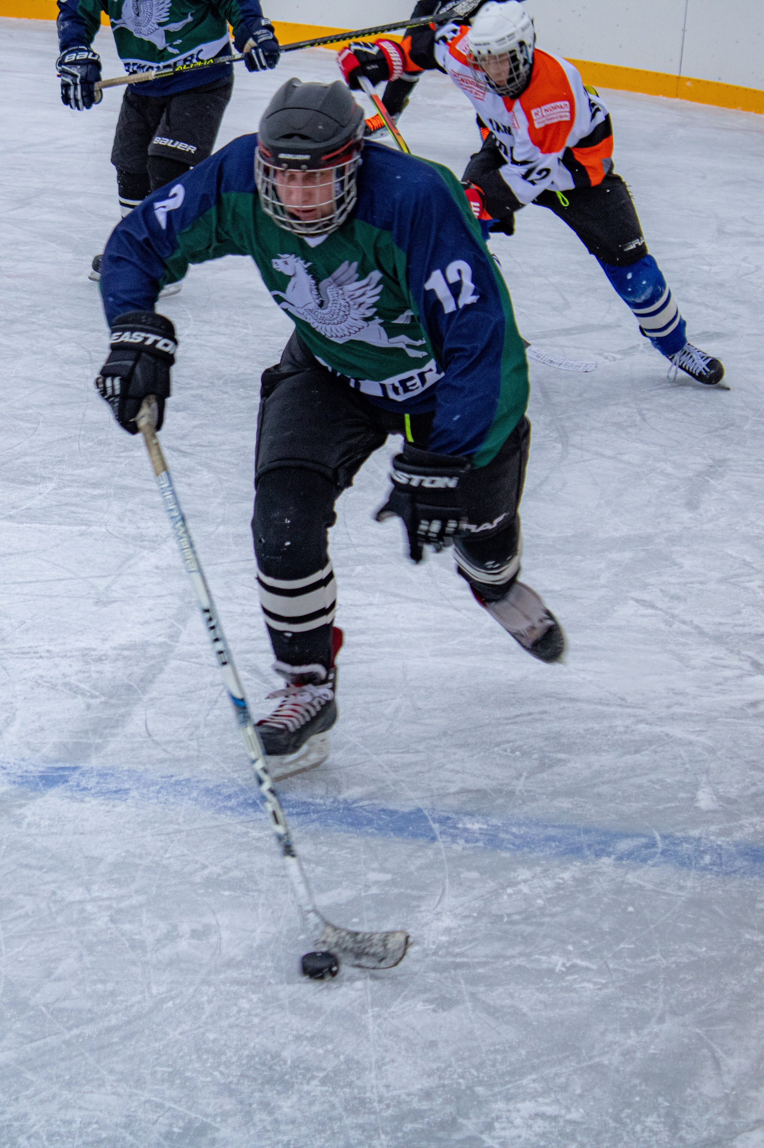 Хоккей г.п Атиг-г.Нижние Серги