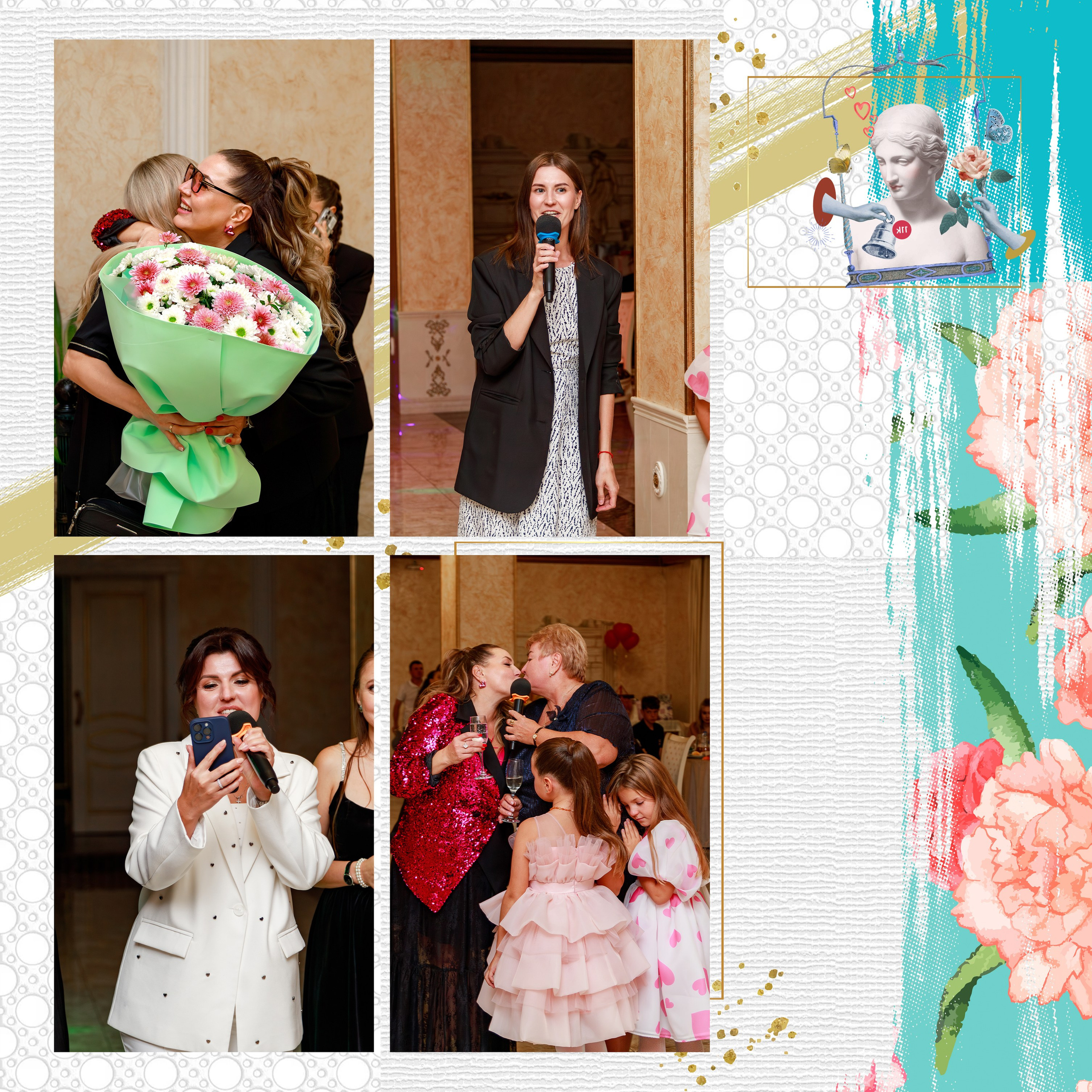 Фотокнига с юбилея в ресторане. Семейный и детский фотограф в Краснодаре Ирина Лаврецкая