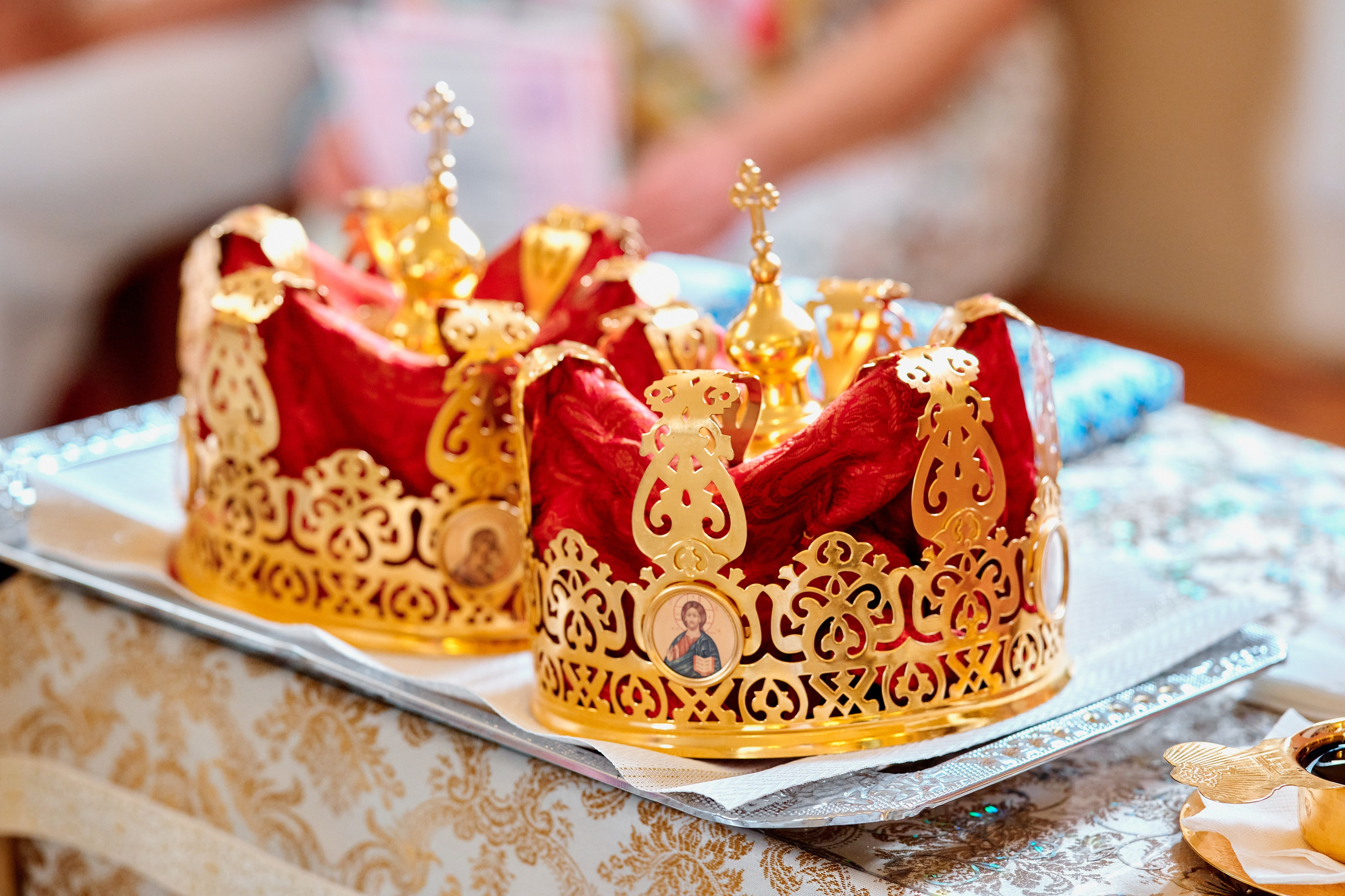 Венчание. Храм Вознесения Господня. с. Новобессергеневка Неклиновского района. Фотограф Таганрог Анна Трайжон