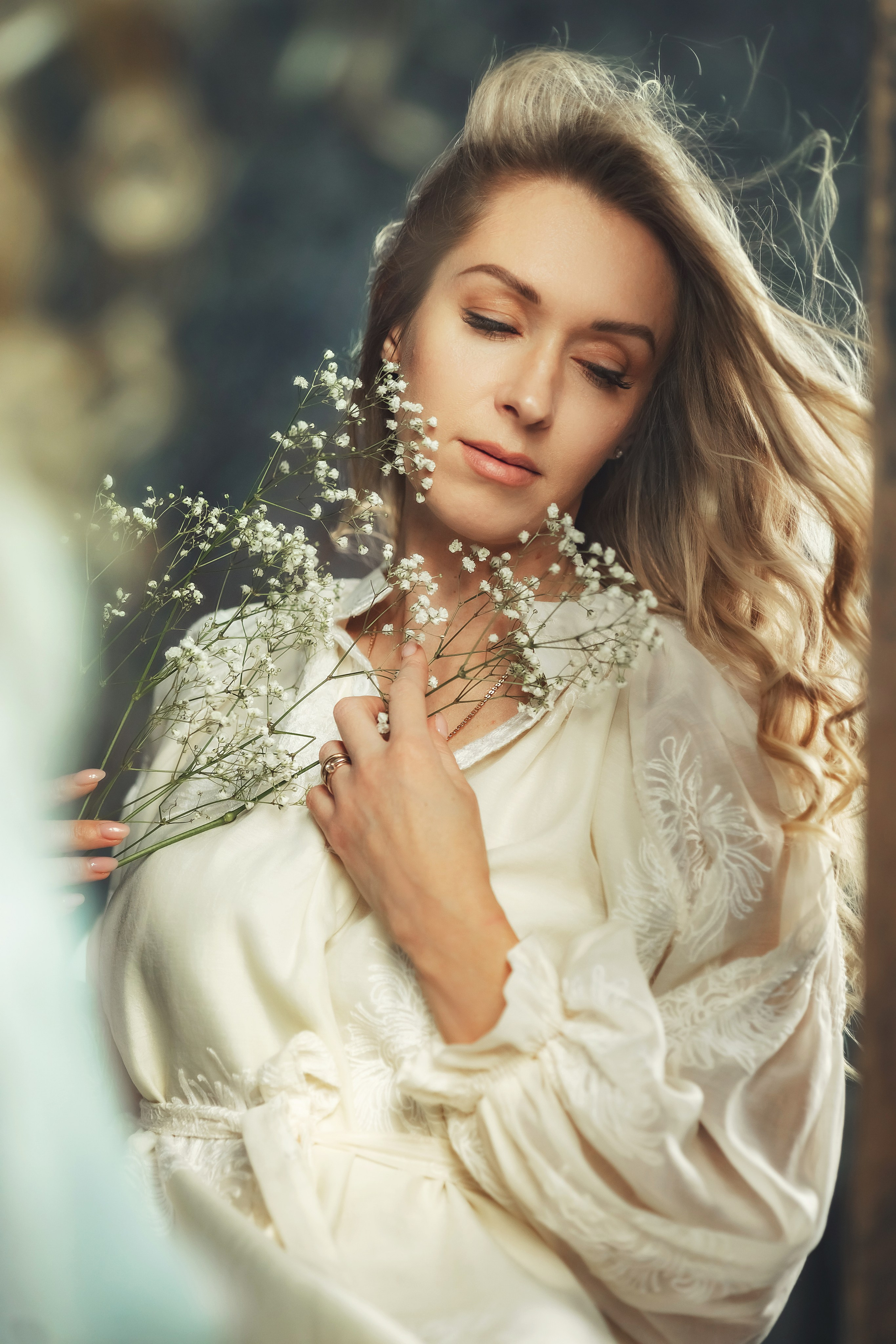 Женский художественный портрет в студии. Семейный и детский фотограф в Москве Анна Чертополох