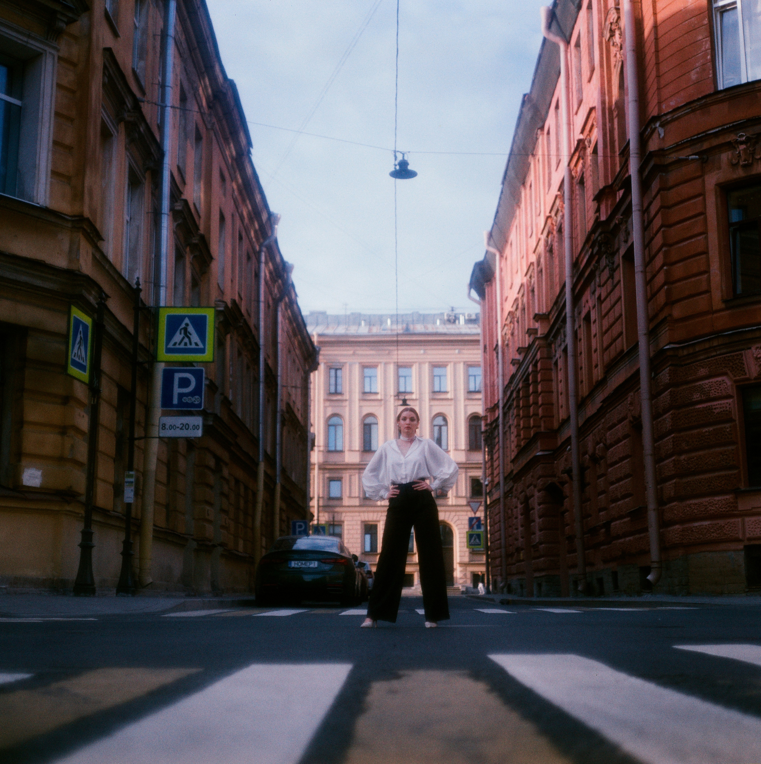 Женский портрет на пленку в Санкт-Петербурге | Уличная фотосъемка