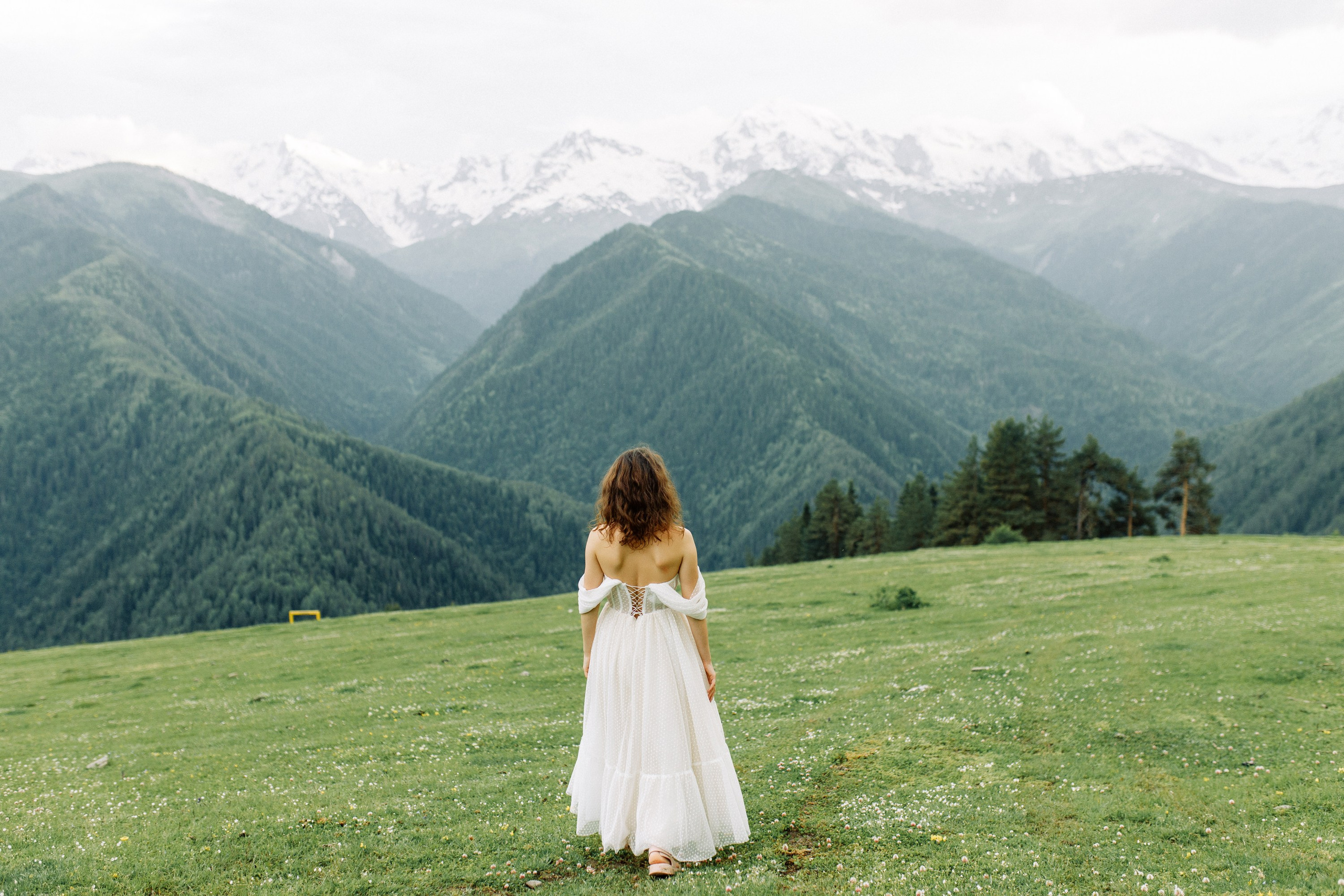 Свадьба в горах Сванетии в Грузии