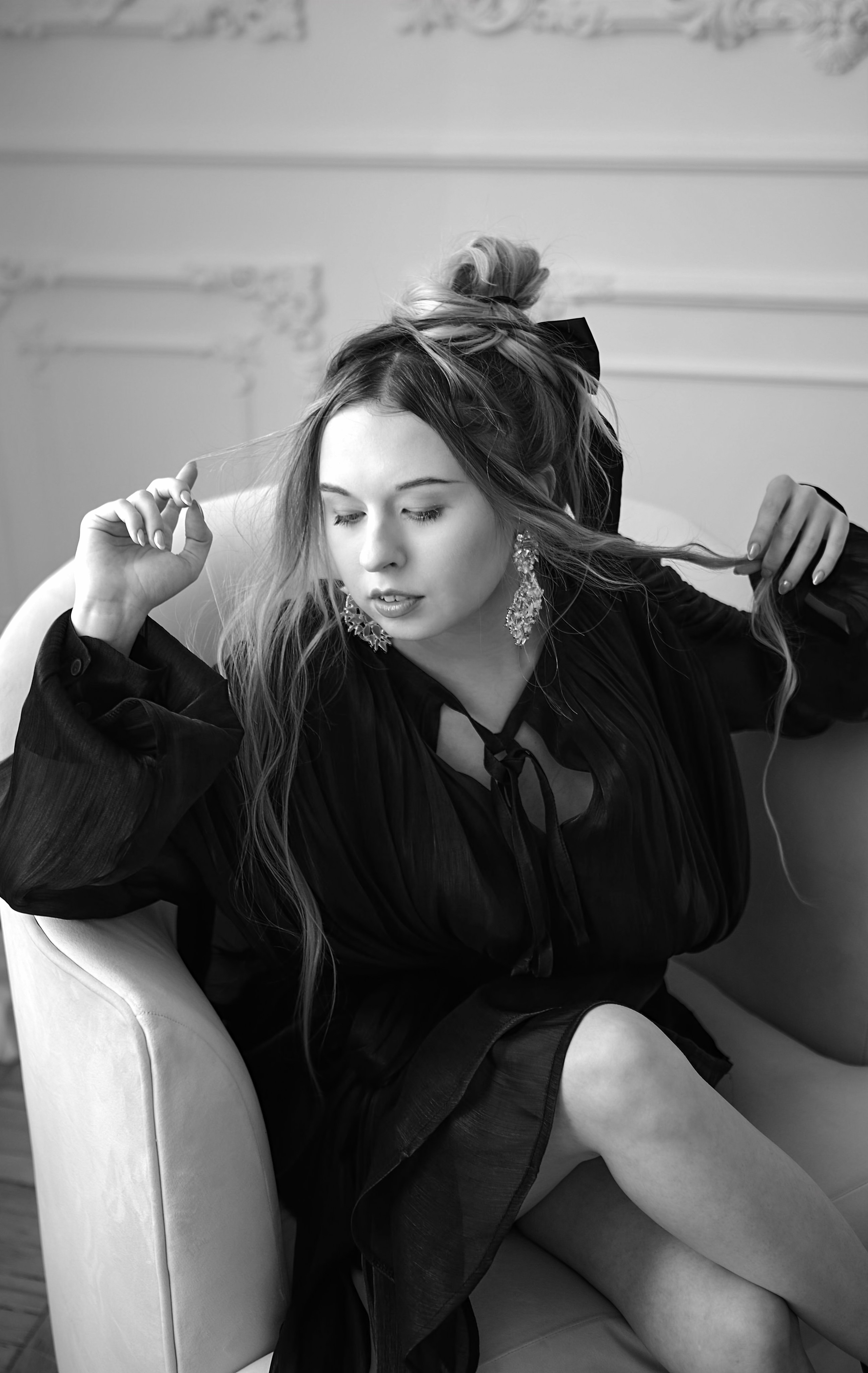 Портретная съемка в интерьерной студии. Портретный, свадебный и семейный фотограф в Краснодаре Михеева Светлана