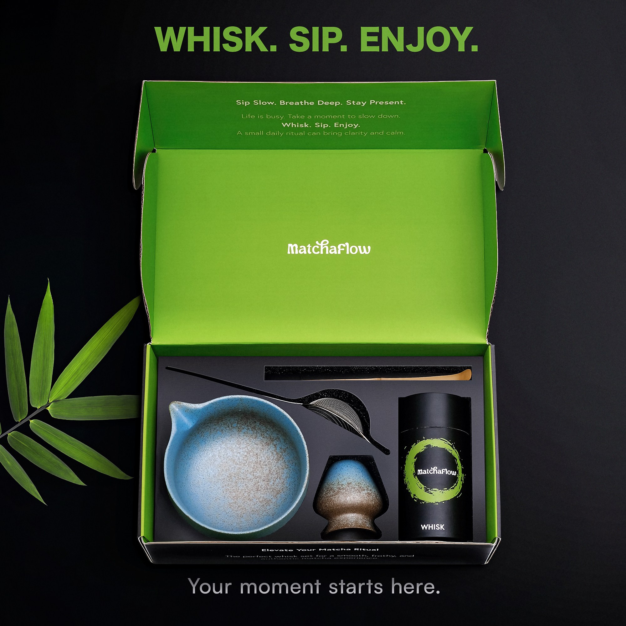 Matcha set. Дизайн карточек товара для Wildberries, Ozon, Amazon