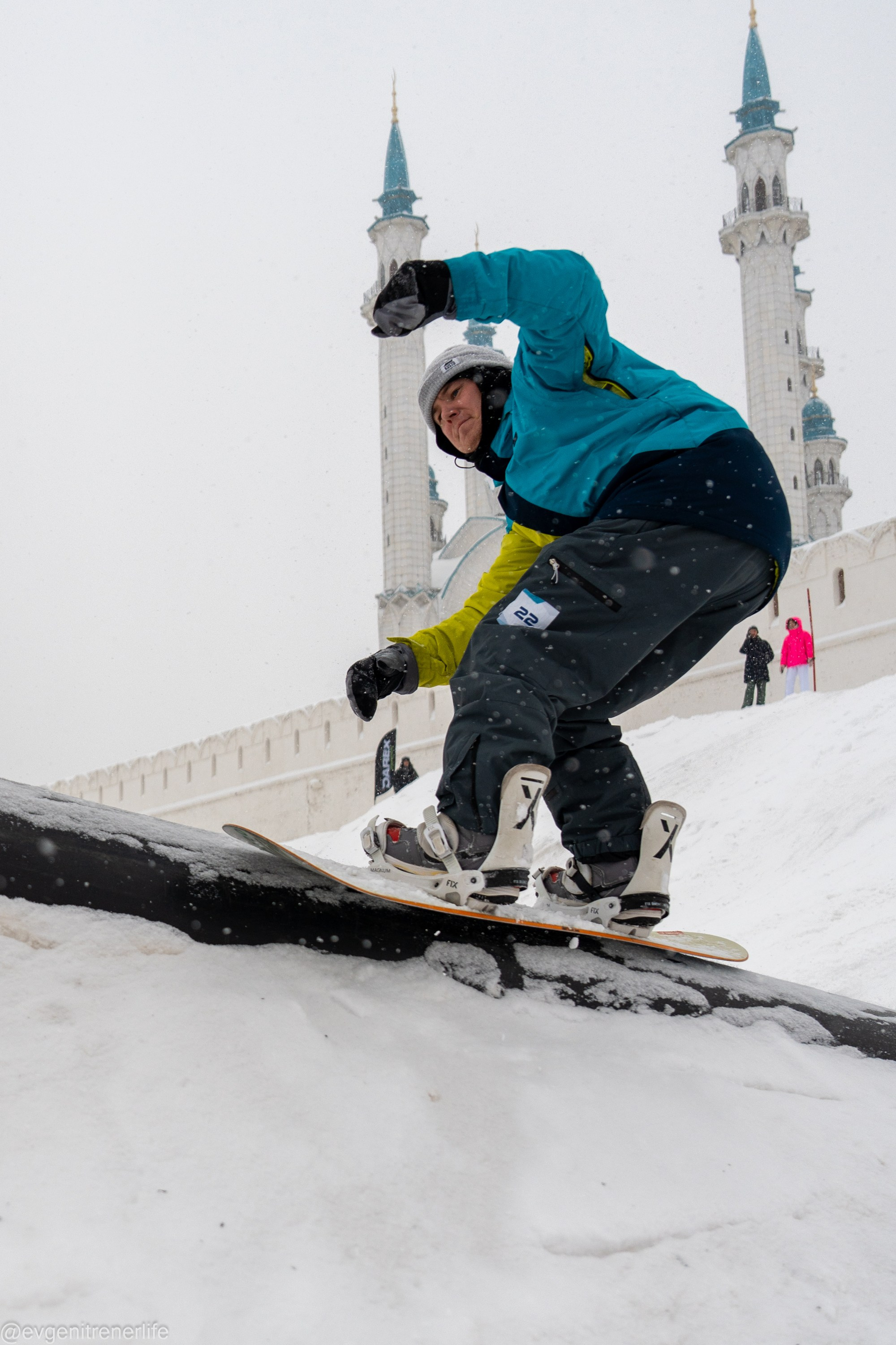 «Крутой спуск у Кремля». г. Казань. 08.02.26. Евгений | Спорт Фото в Татарстане