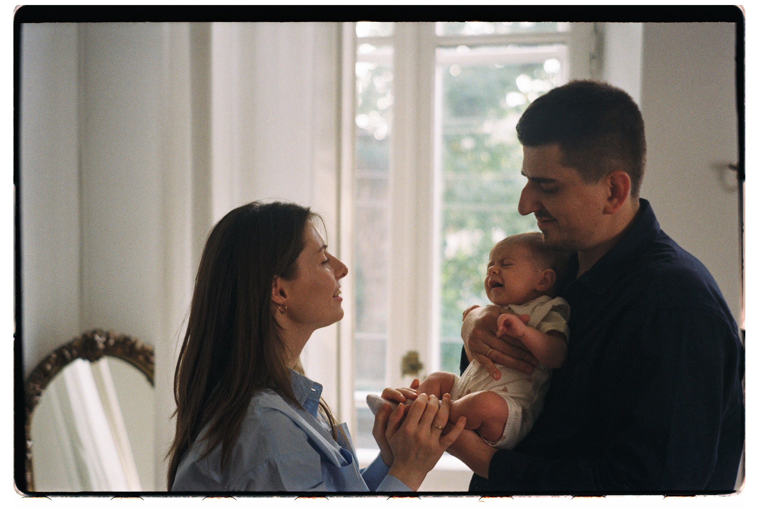 Андрей и Влада с Кириллом, сентябрь 2025. Портретный фотограф в Ростове-на-Дону