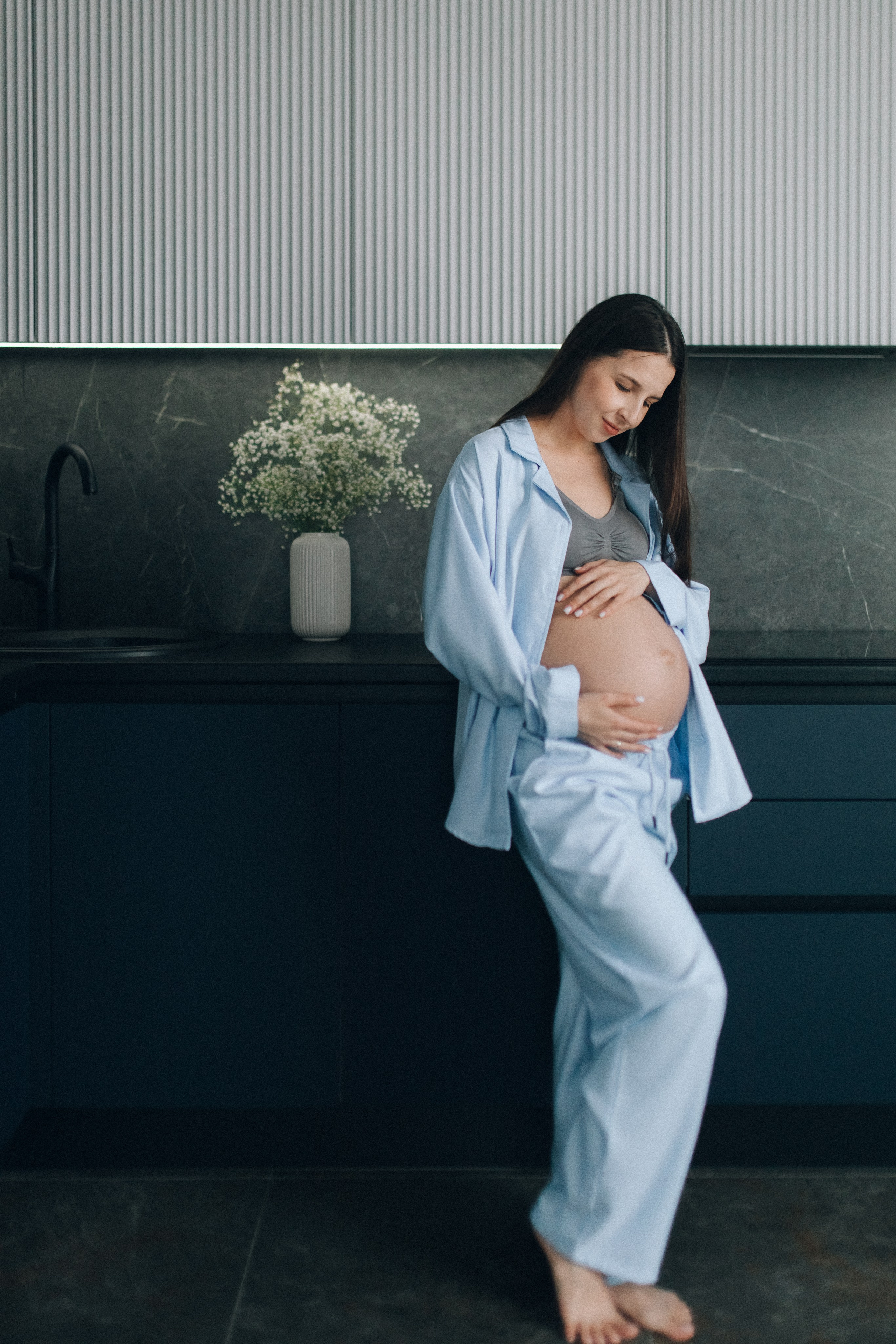 Домашняя фотосессия в ожидании. Семейный фотограф Екатеринбург Черепанова Олеся